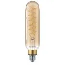Philips Classic LED E27 Tubular Filamento Oro 7W 470lm - 820 Bianco Molto Caldo | Sostitutiva 40W
