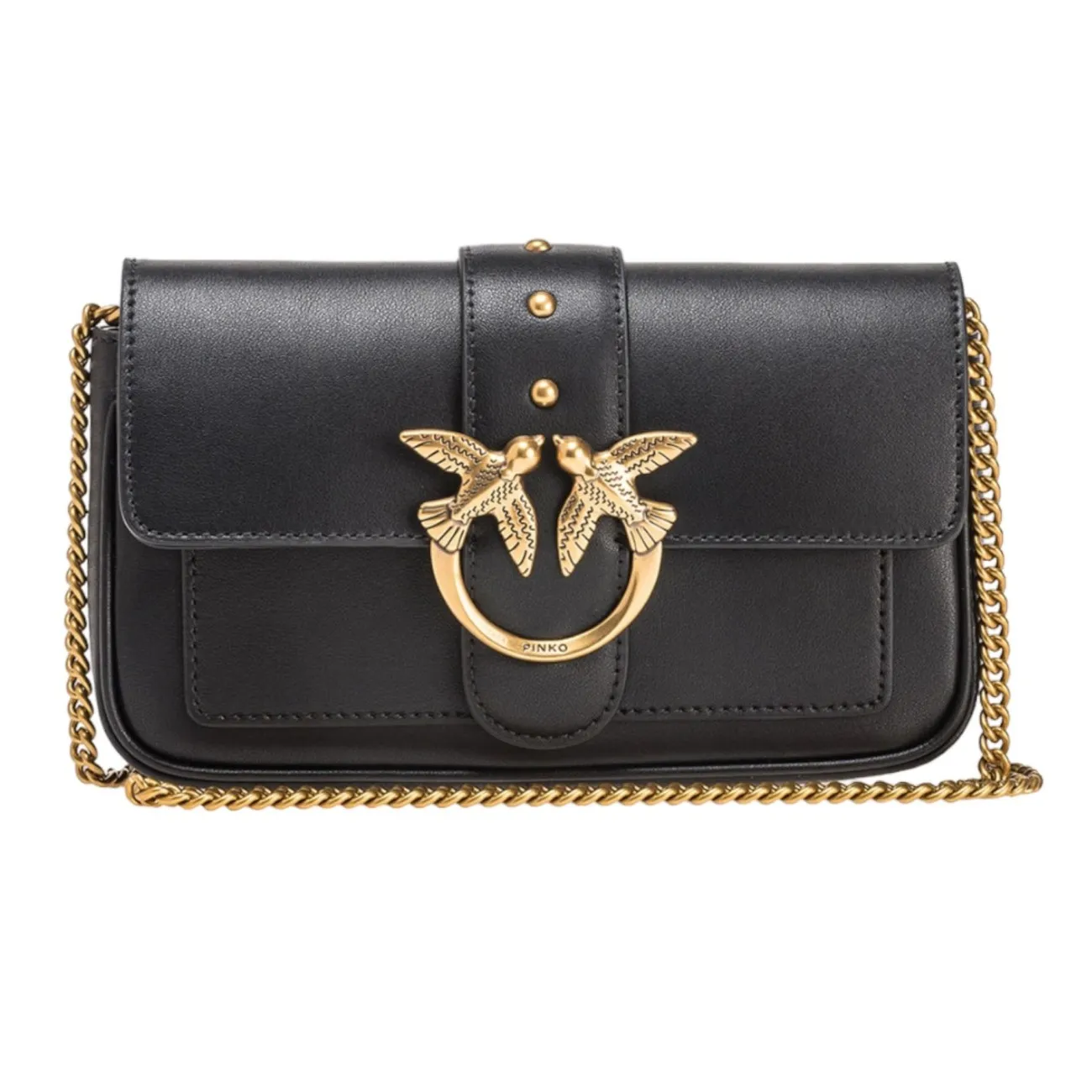 Pinko borsa clutch mini nera