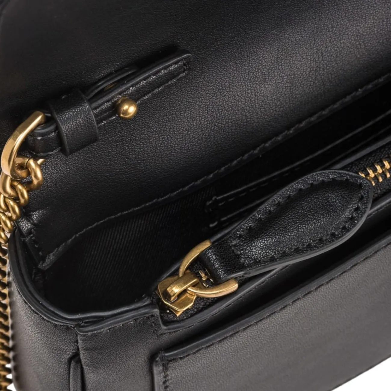 Pinko borsa clutch mini nera