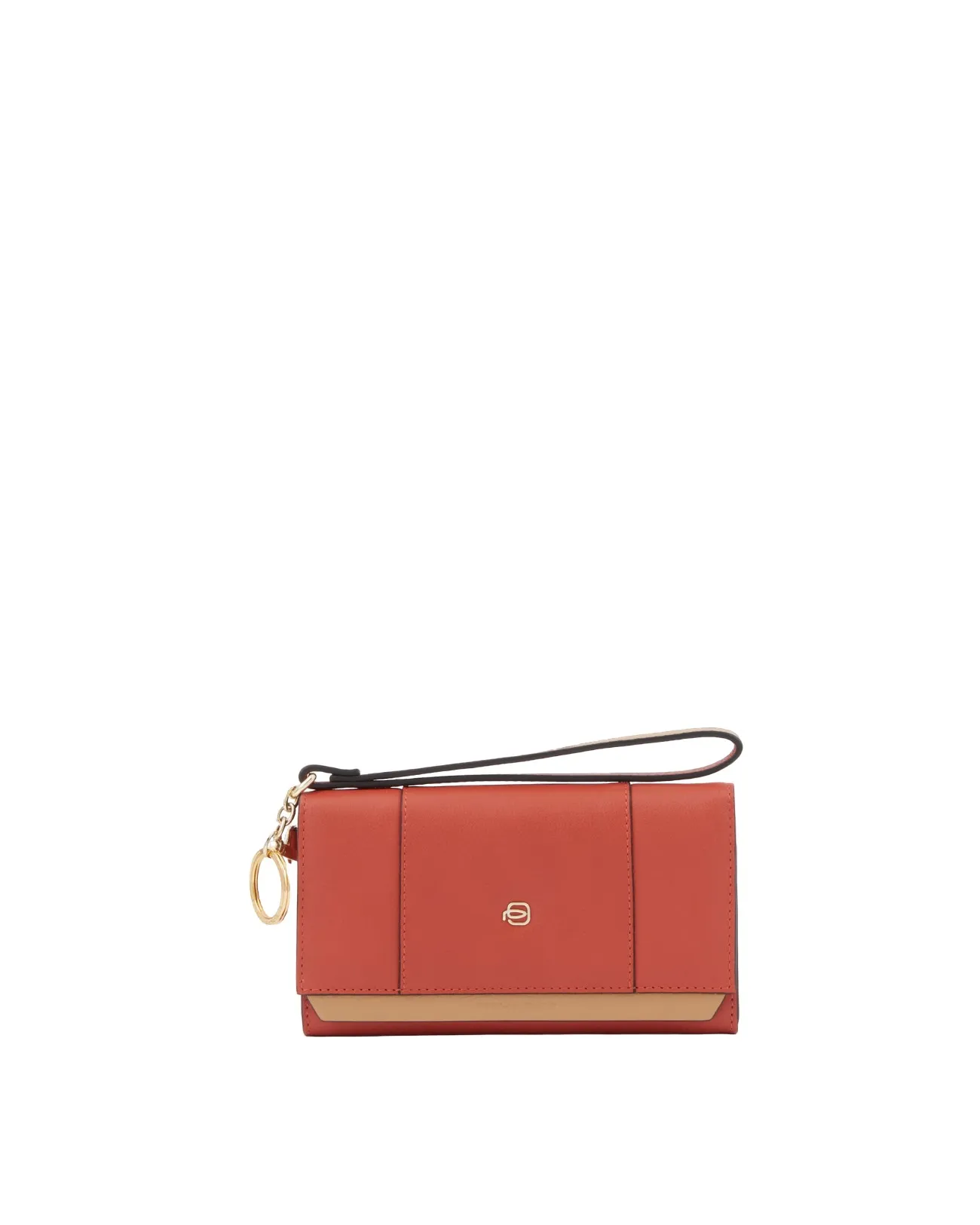 Piquadro - Portafoglio pochette donna in pelle con porta monete Circle