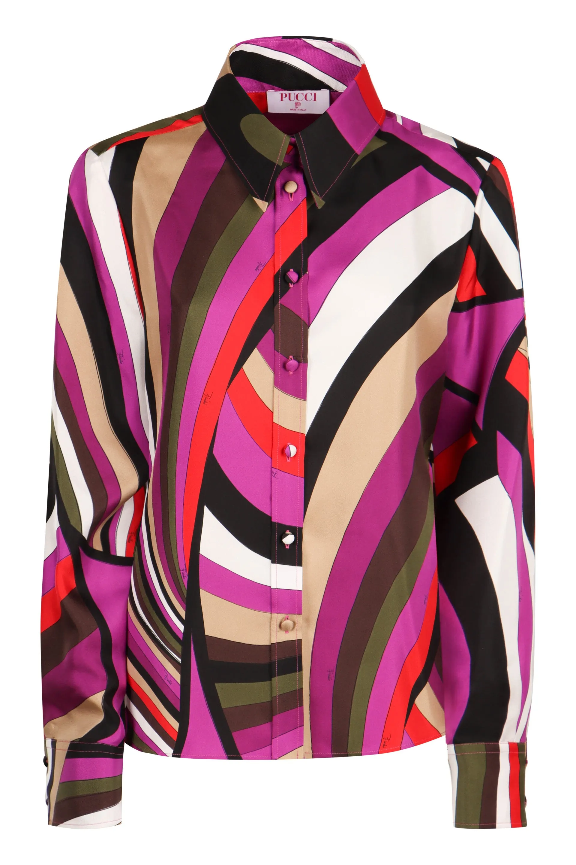 PUCCI Camicia in seta stampata