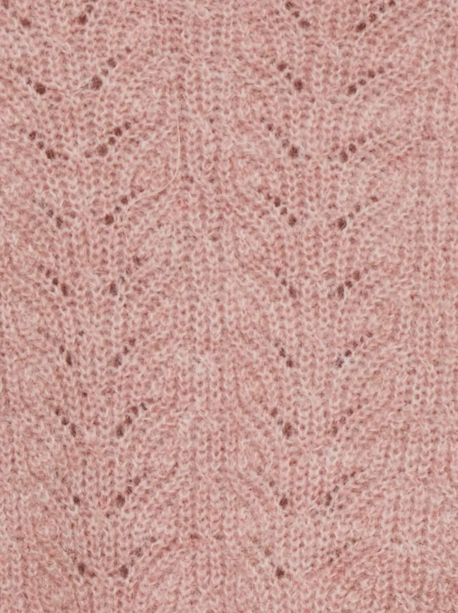 Pullover in maglia fantasia - VIOLA