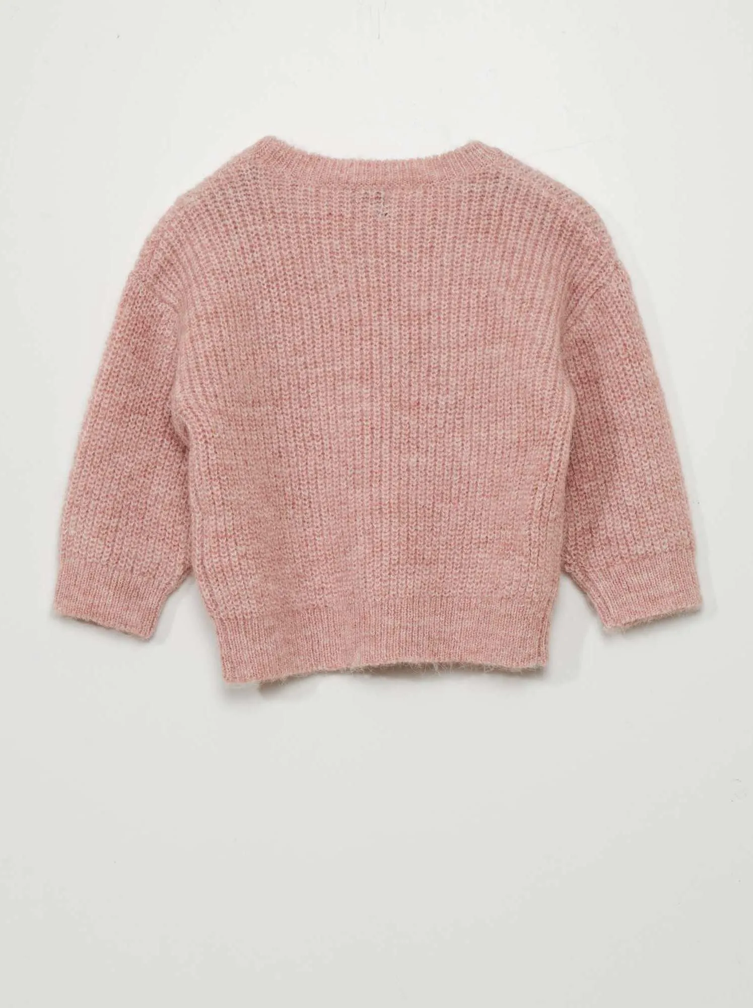 Pullover in maglia fantasia - VIOLA