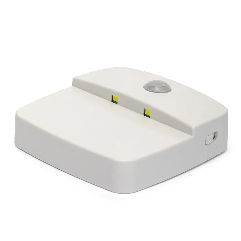 Punto luce 2 led a pile con rilevatore di movimento chic2