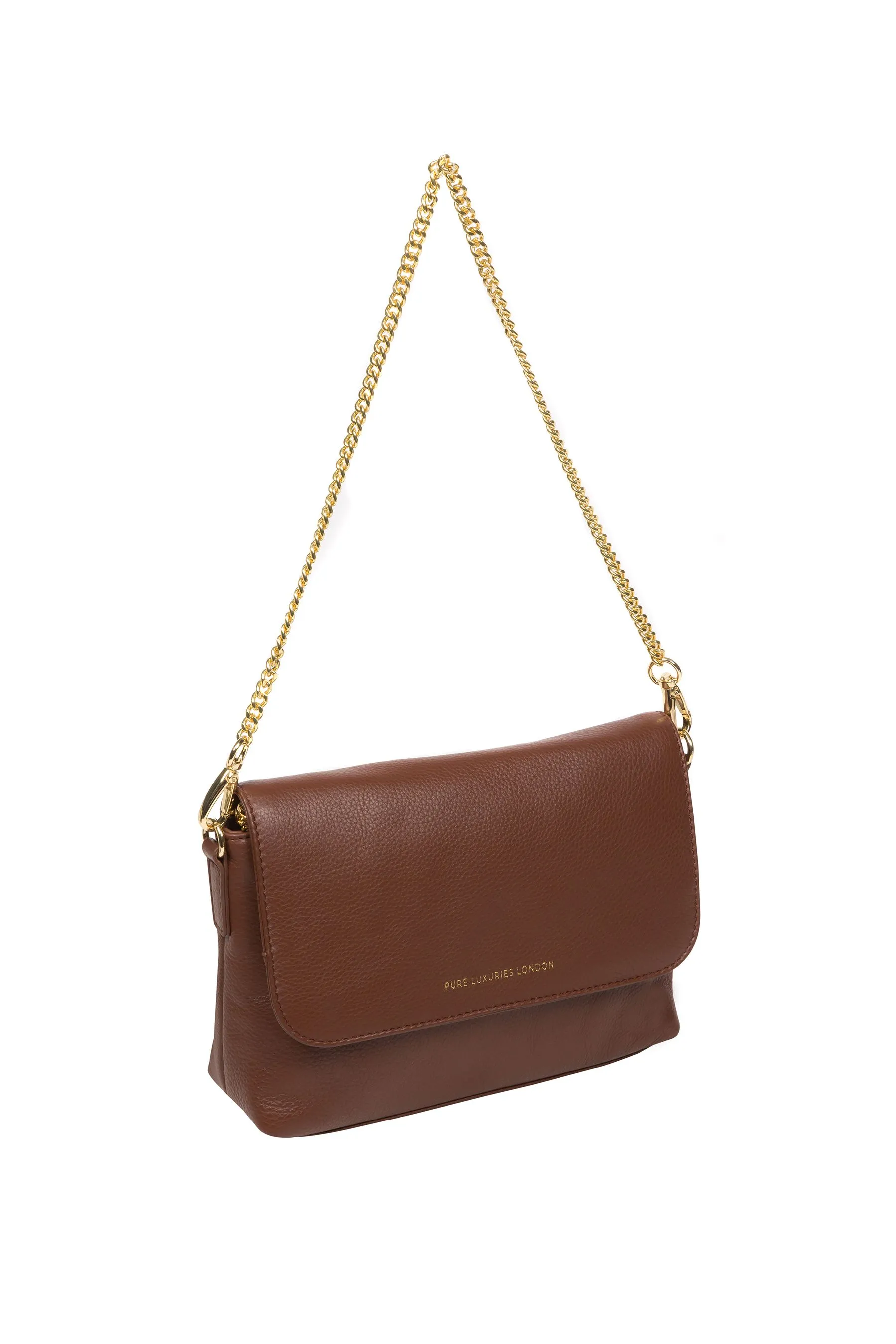 Pure Luxuries London - Jazmine - Borsa a pochette in pelle nappa