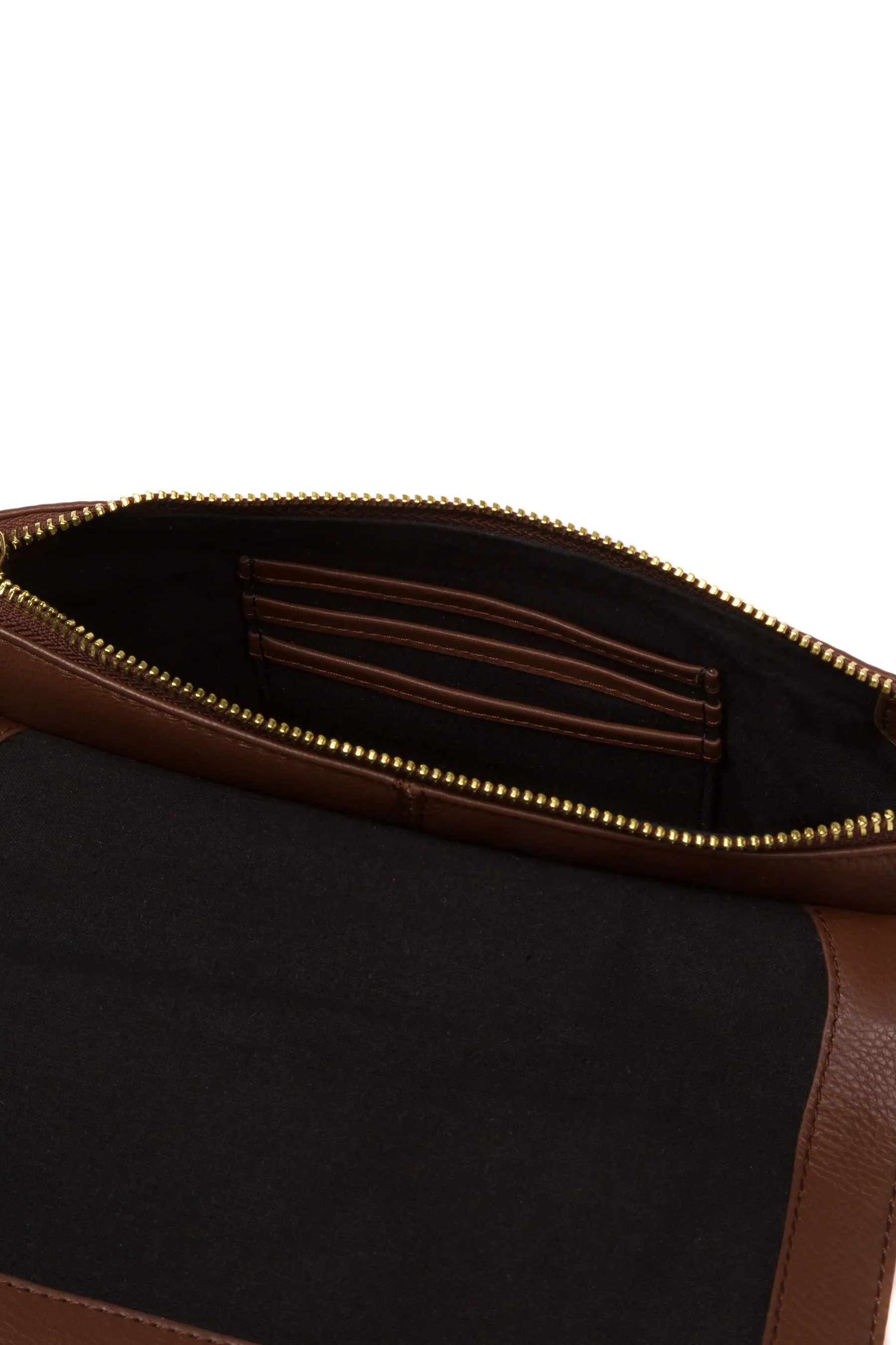 Pure Luxuries London - Jazmine - Borsa a pochette in pelle nappa