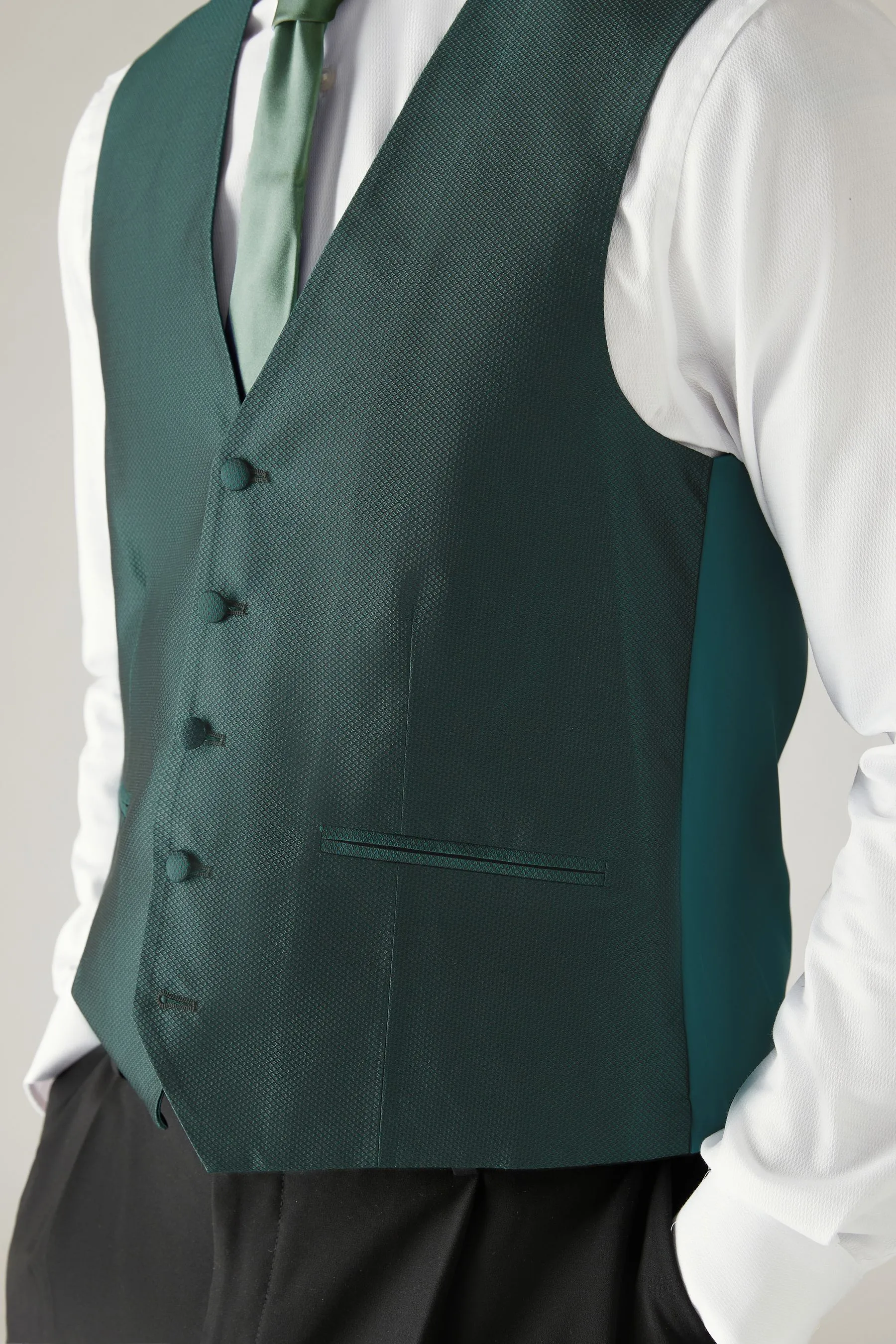 Regular - Gilet testurizzato vestibilità attillata