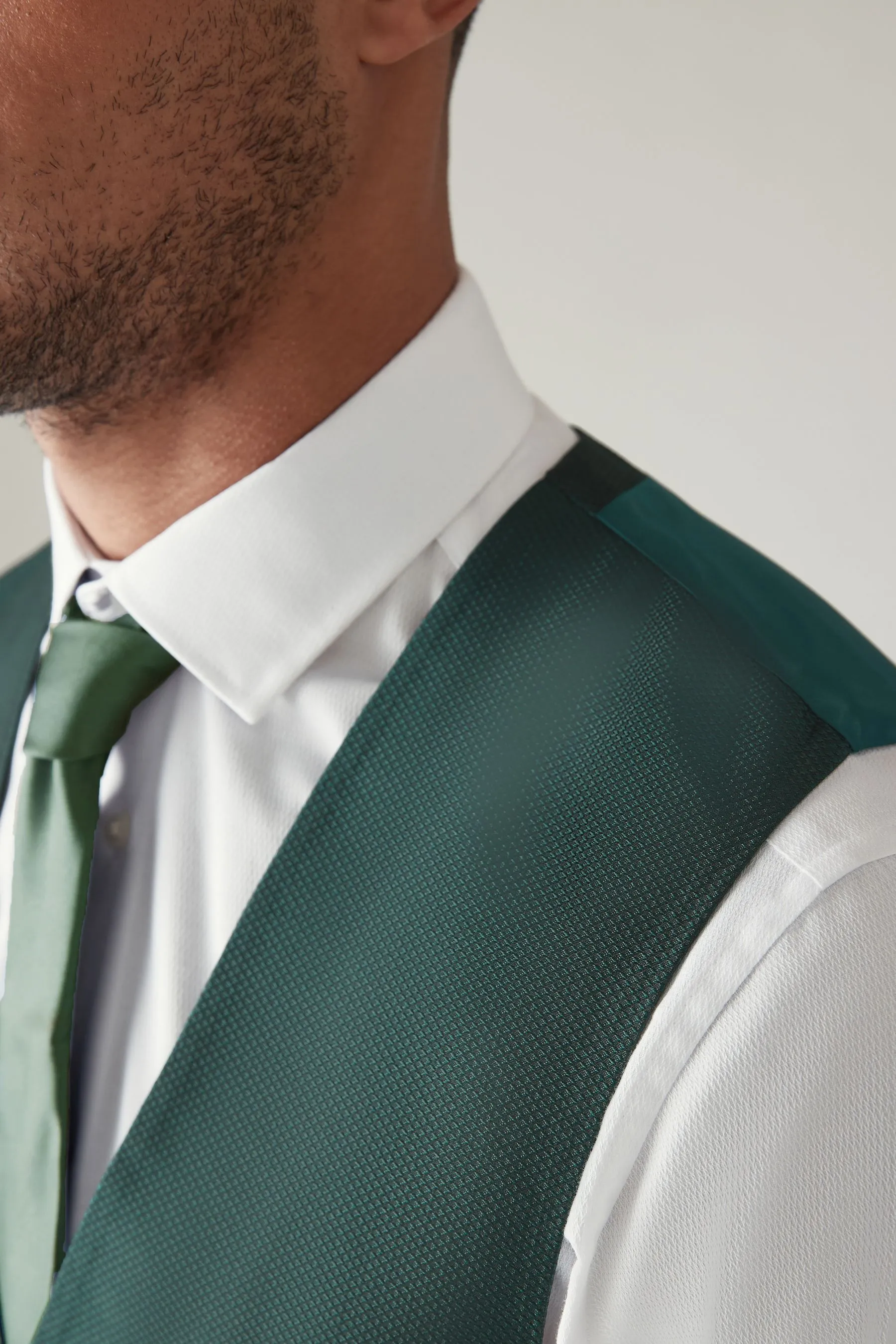 Regular - Gilet testurizzato vestibilità attillata