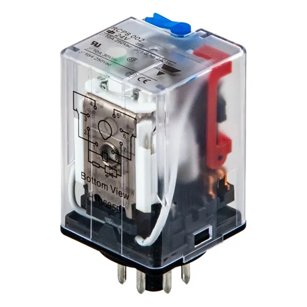 Relè di potenza Carlo Gavazzi, DPDT, bobina 48V ca, A innesto