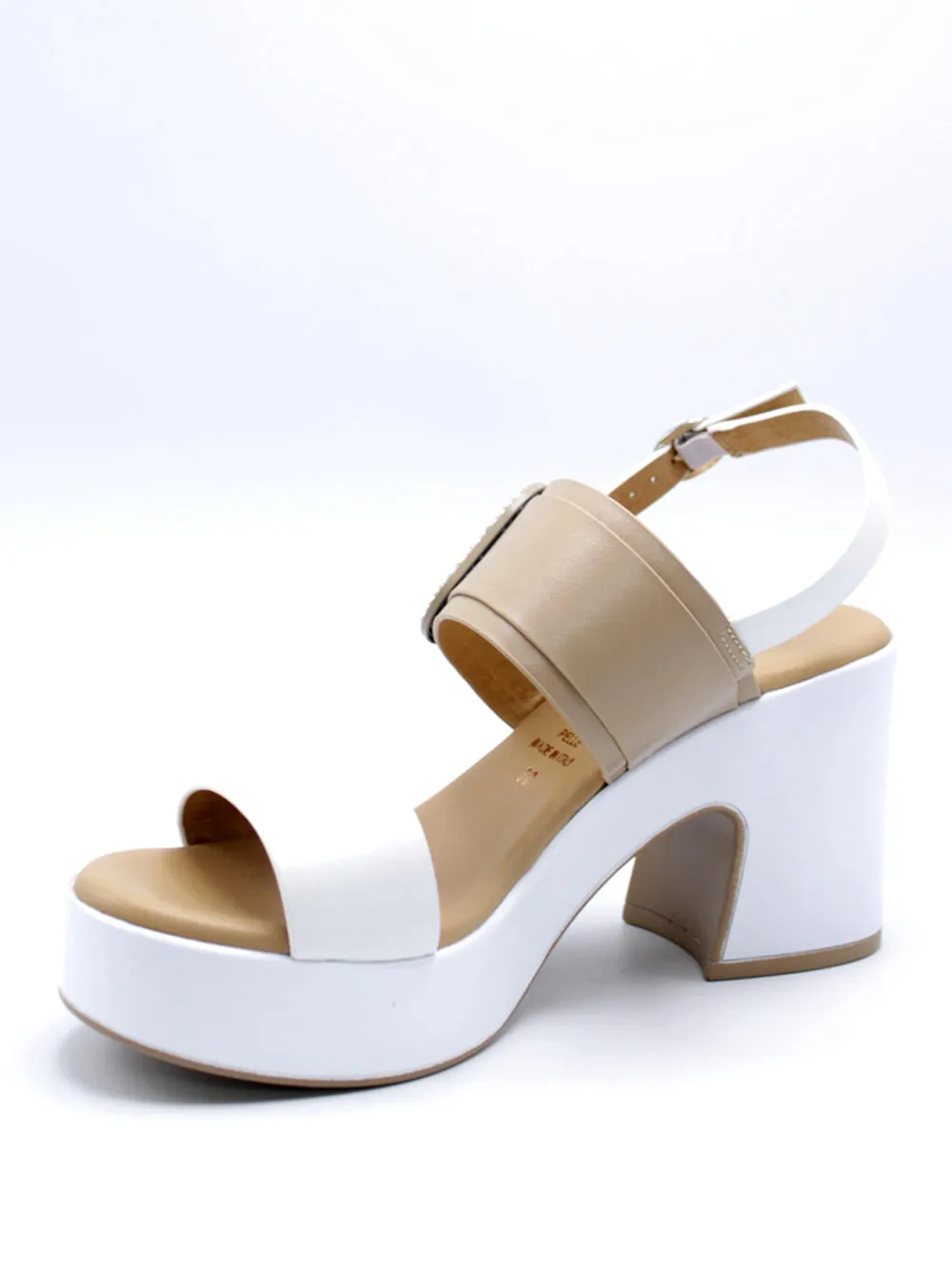 REPO Sandali con tacco Donna - Bianco modello 57255