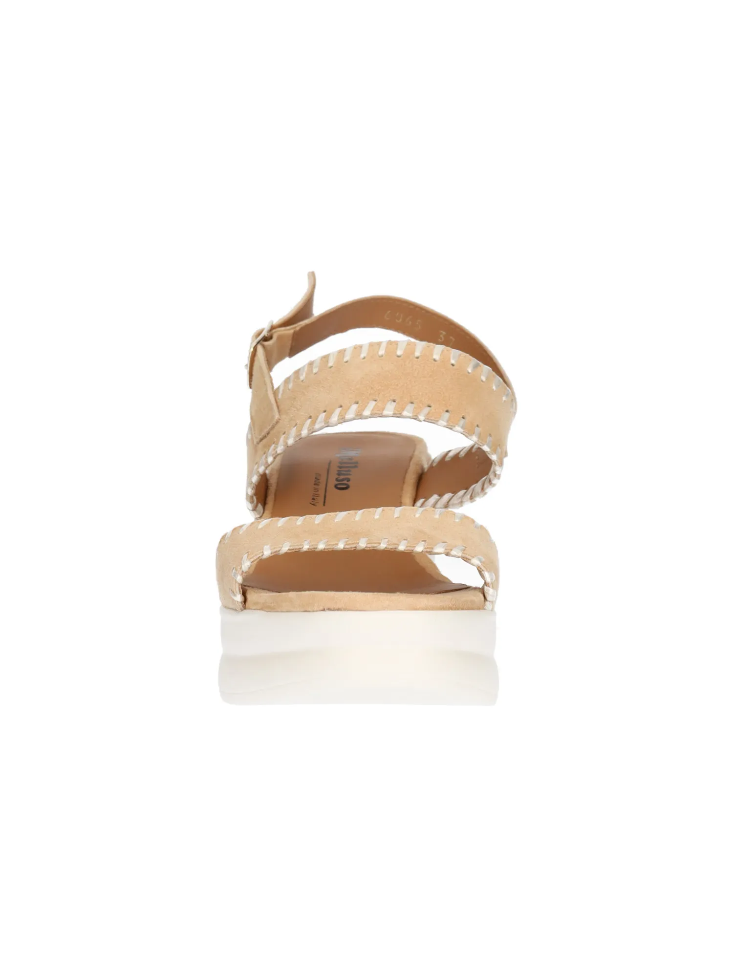 Sandalo con zeppa Melluso da donna beige