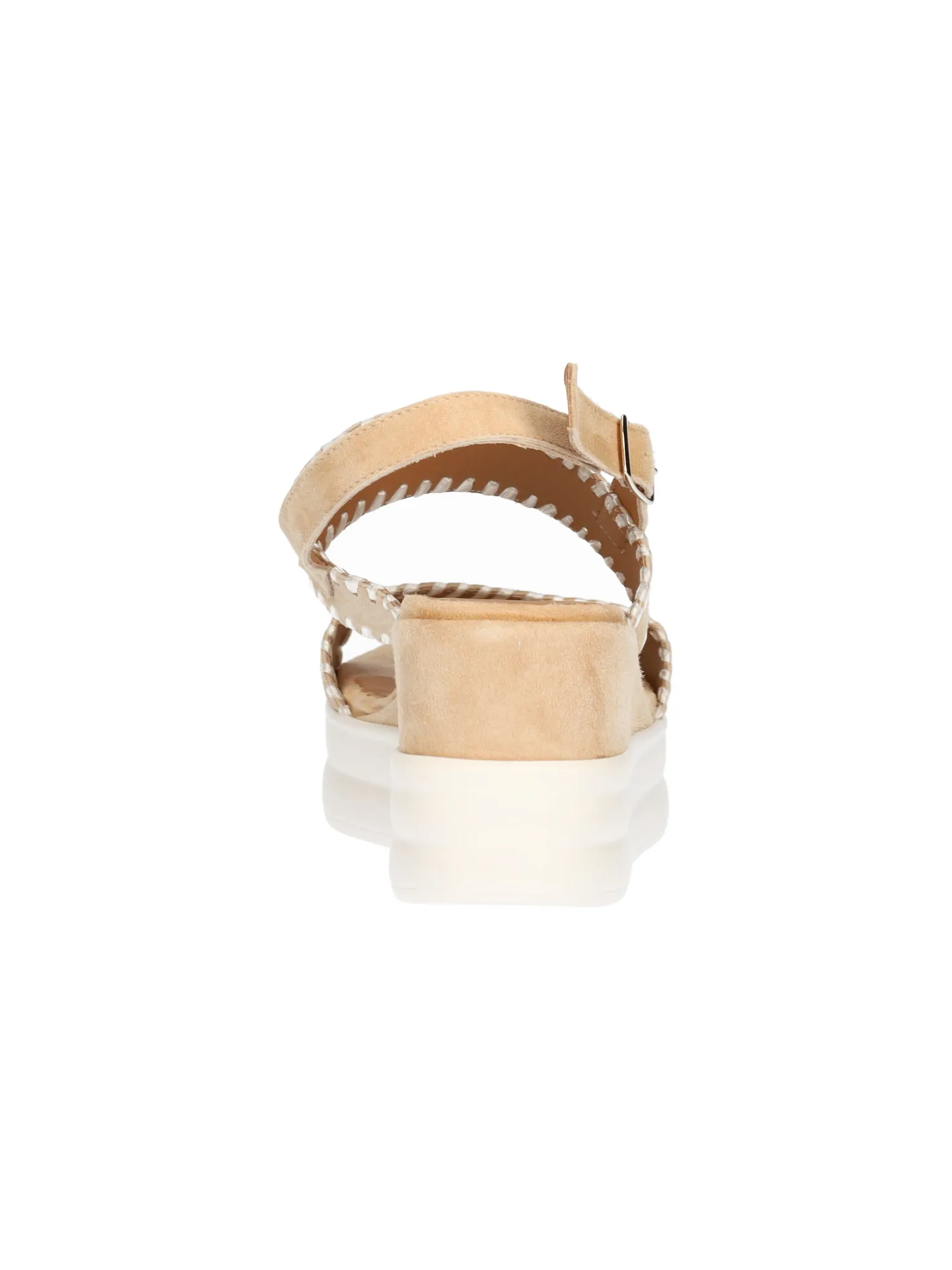 Sandalo con zeppa Melluso da donna beige