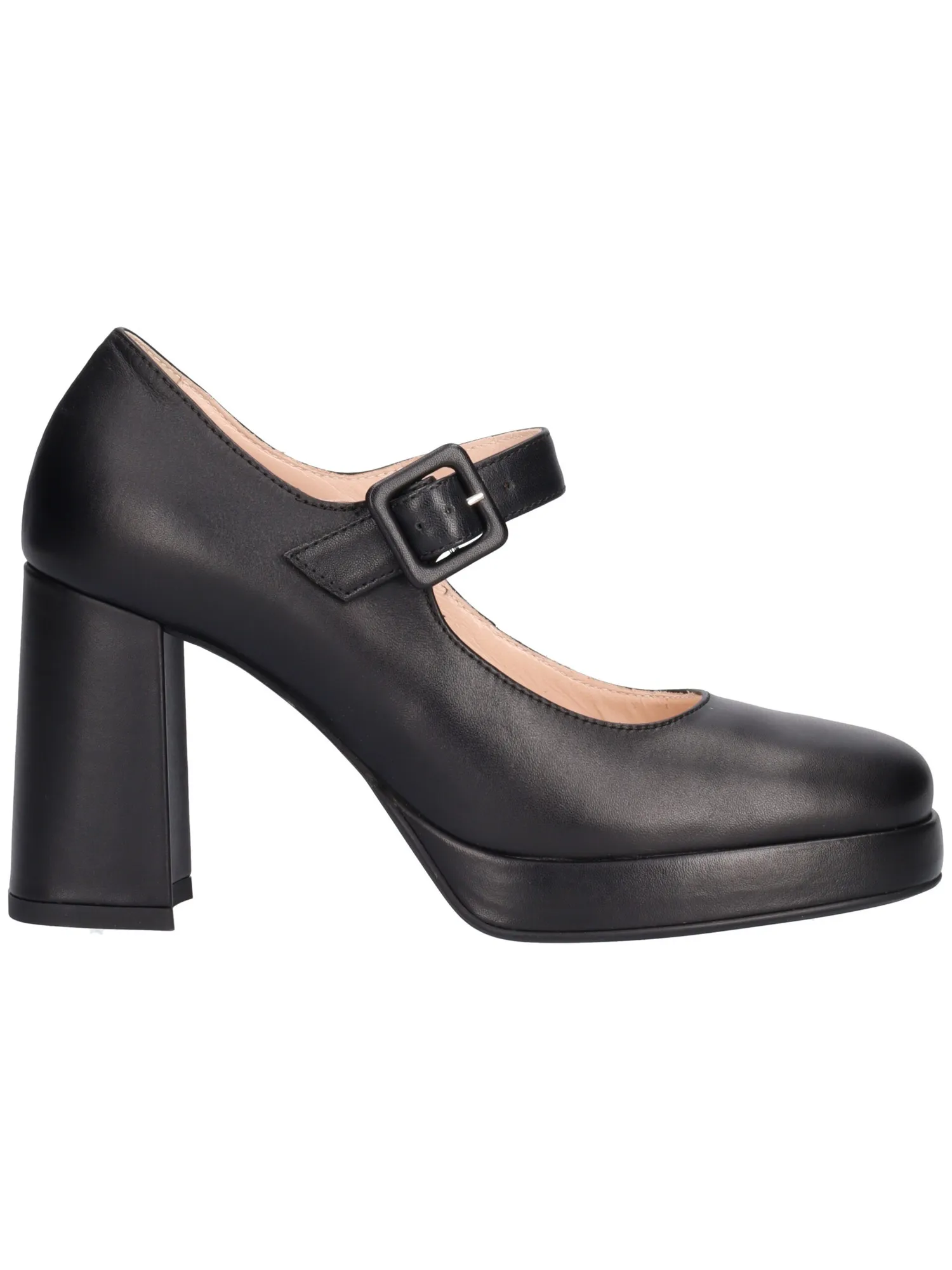 Scarpa con tacco largo Nero Giardini da donna nera