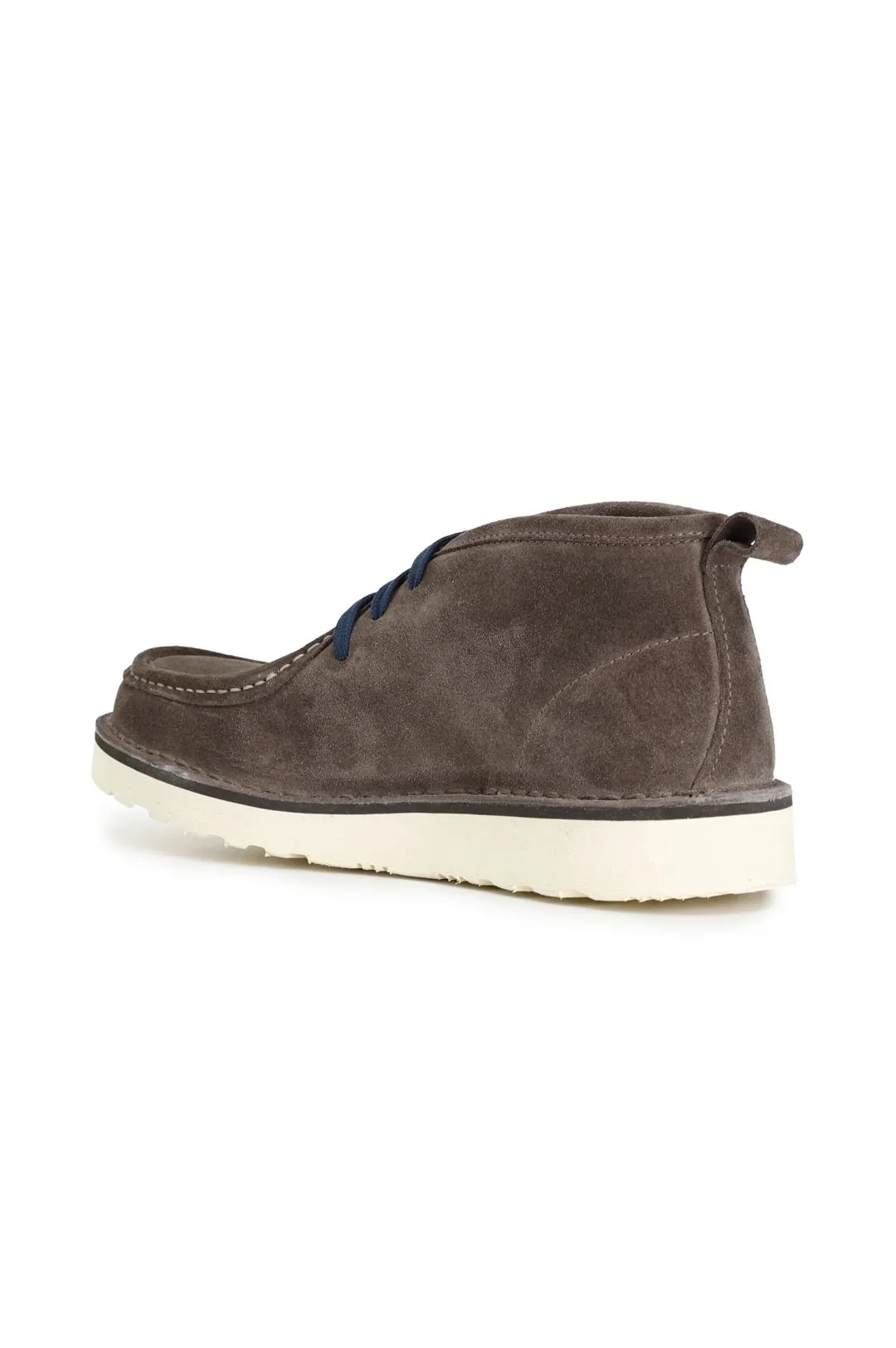 scarpa modello polacchina uomo allacciata taupe