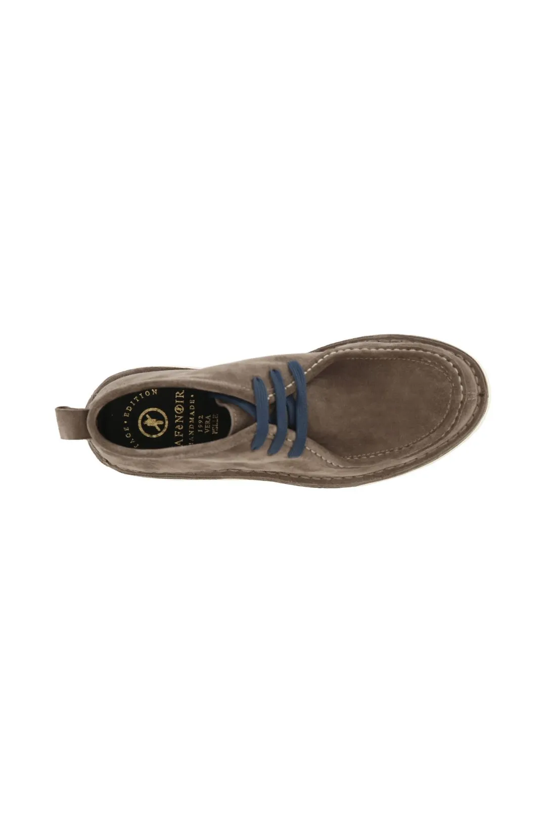 scarpa modello polacchina uomo allacciata taupe