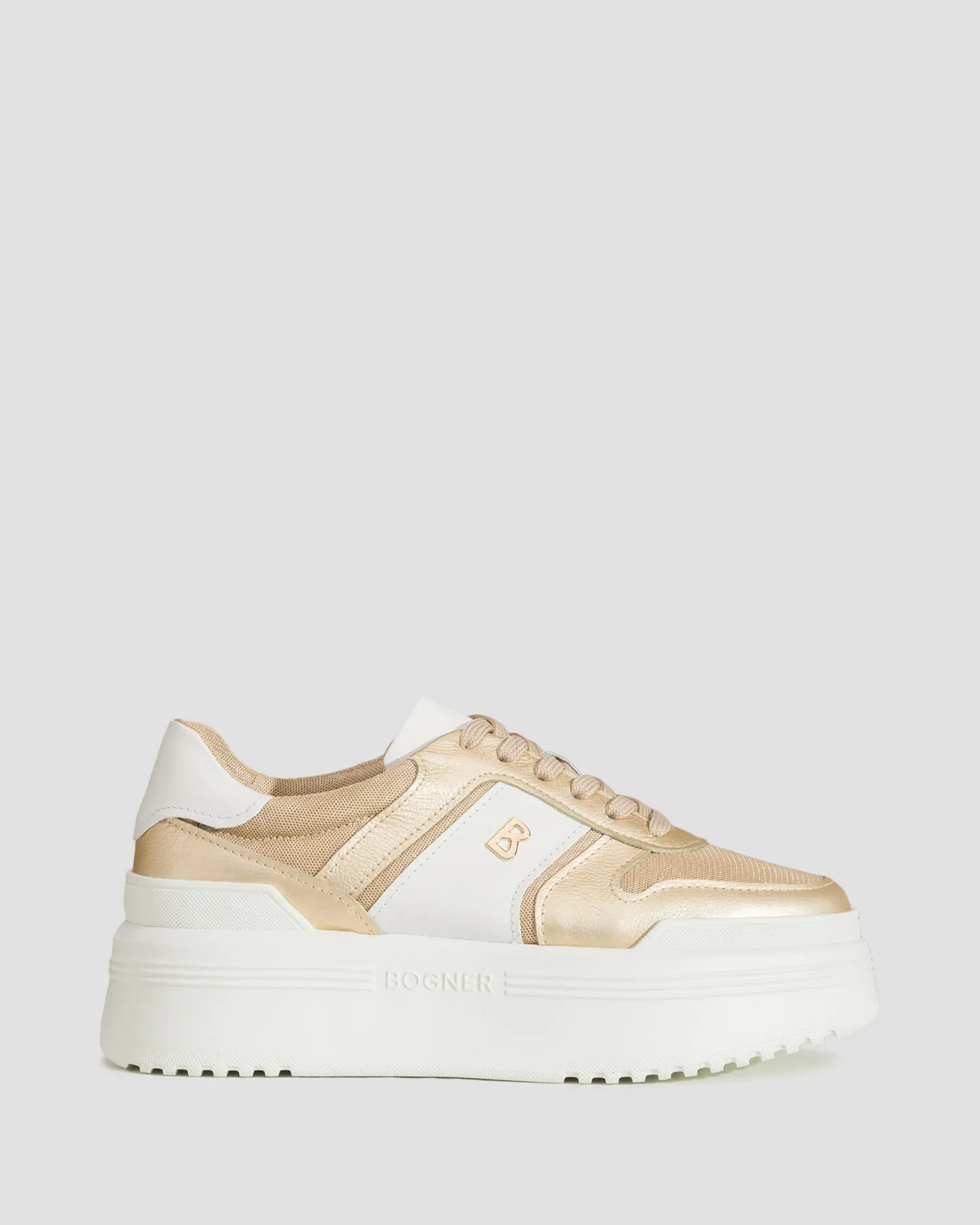 Scarpe beige da donna Bogner New York 2 22420115-53