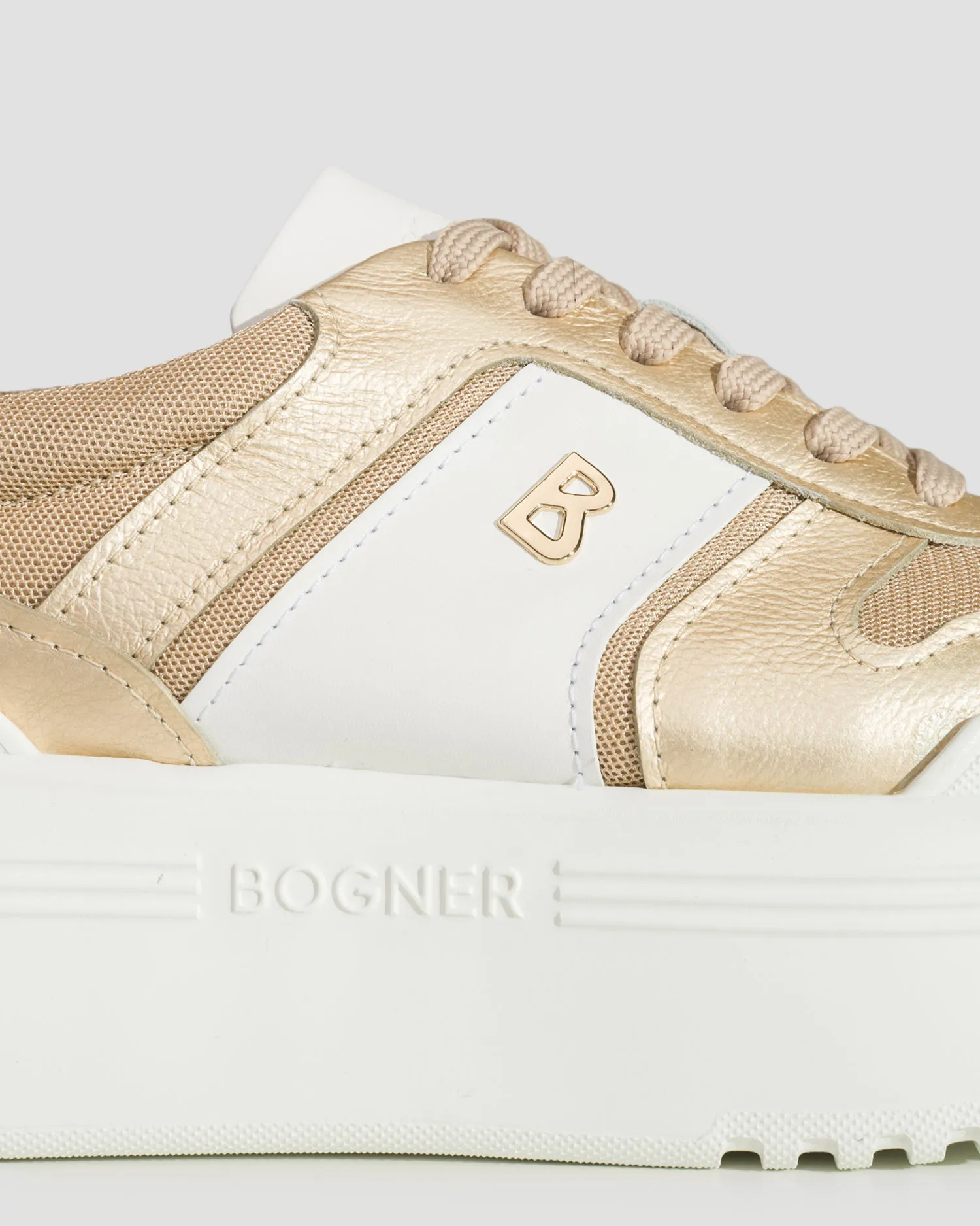 Scarpe beige da donna Bogner New York 2 22420115-53