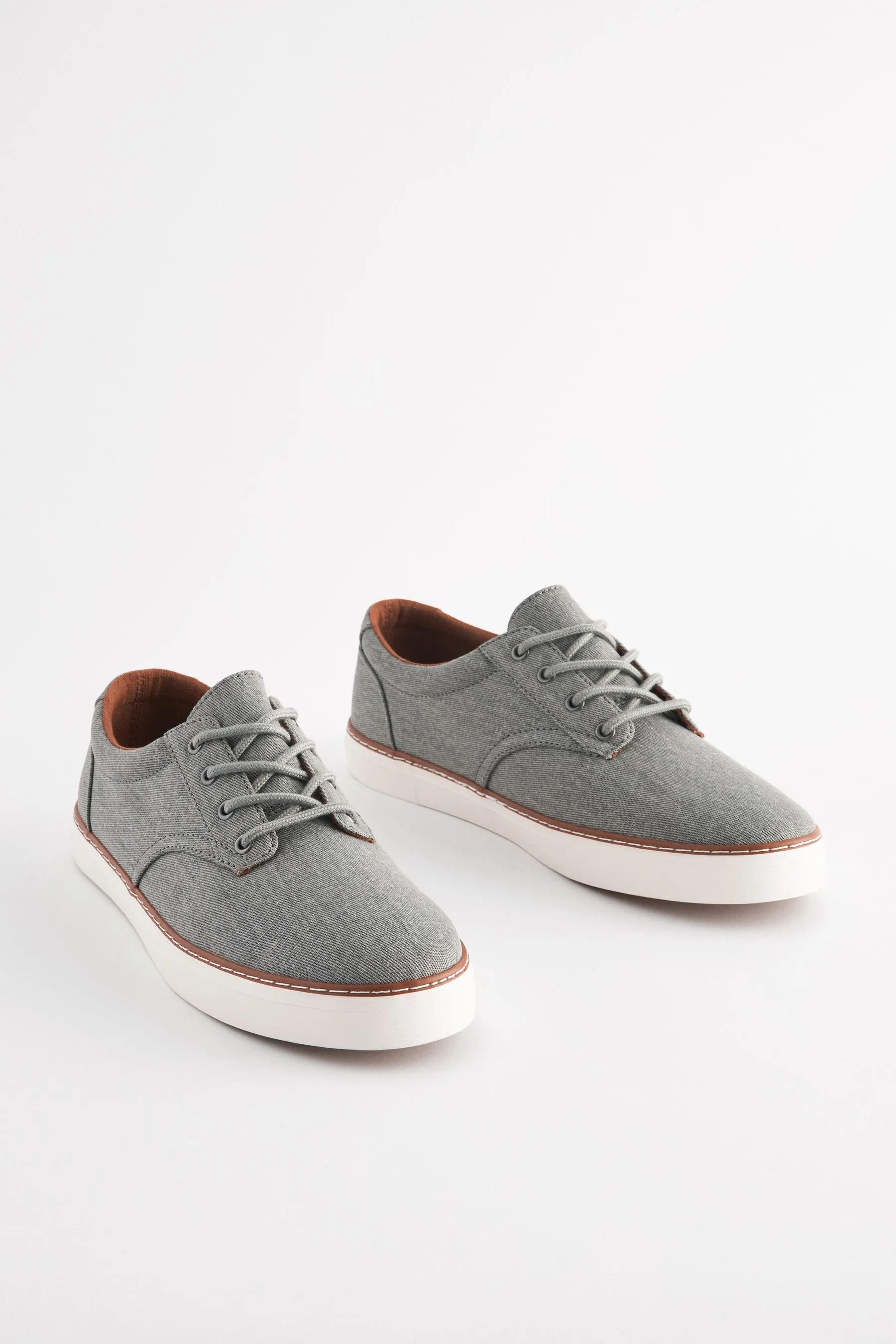 Scarpe da ginnastica Derby in tela    