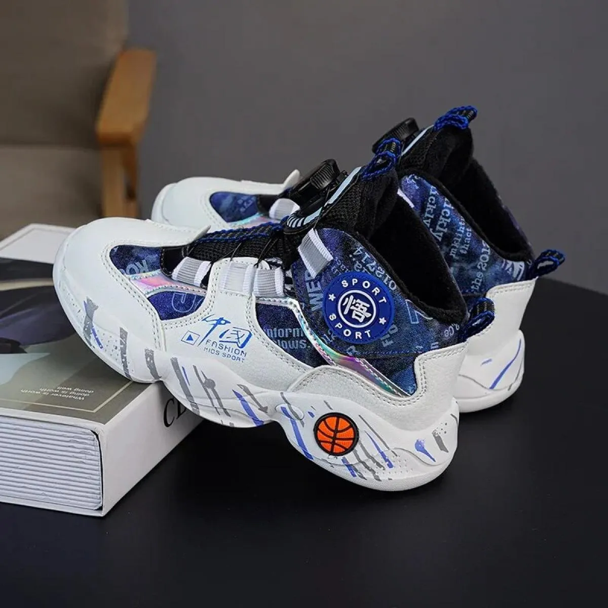 Scarpe da ginnastica per bambini Casual All'aperto Comode Alla moda Impermeabili Tutte le partite Moda Antiscivolo Resistente al