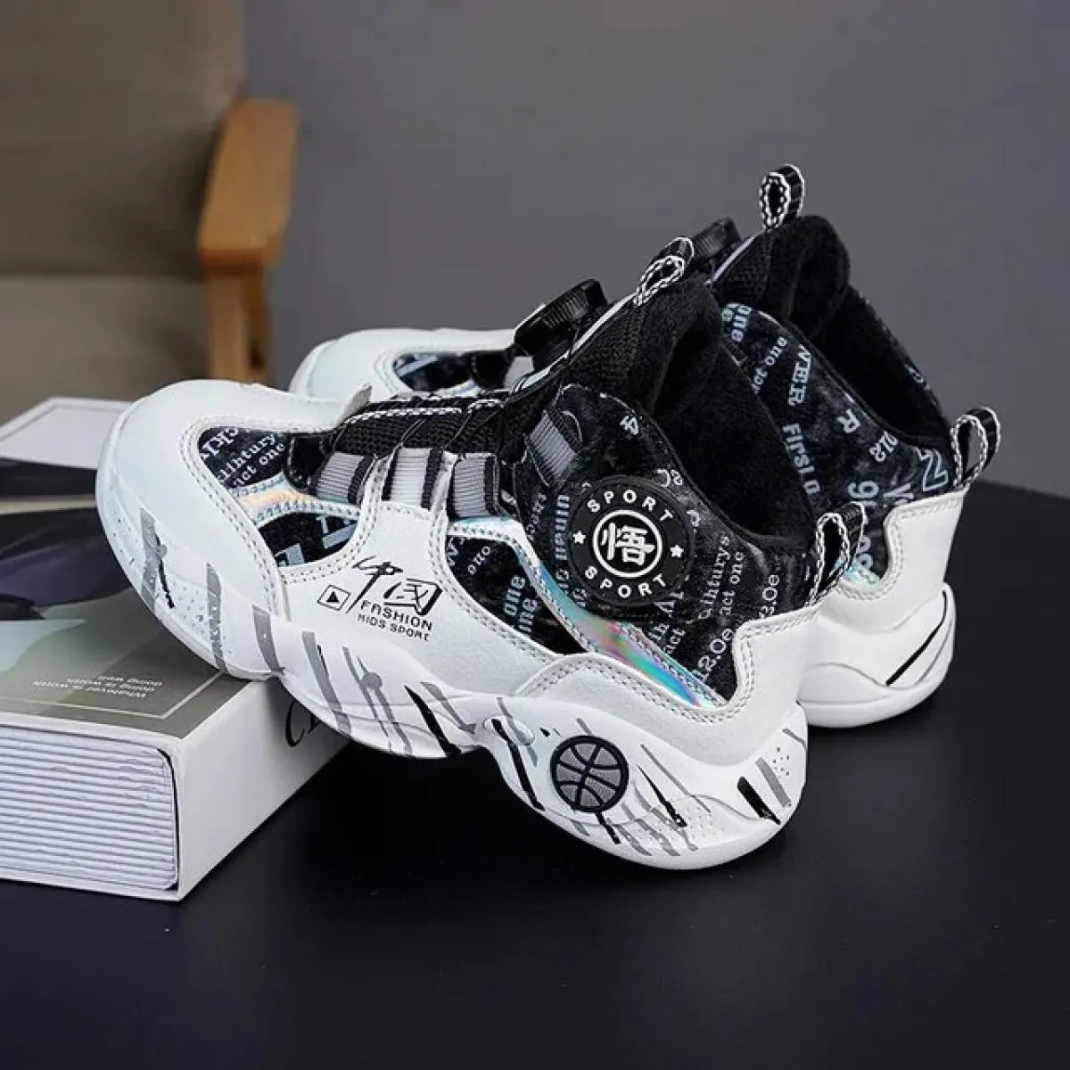 Scarpe da ginnastica per bambini Casual All'aperto Comode Alla moda Impermeabili Tutte le partite Moda Antiscivolo Resistente al