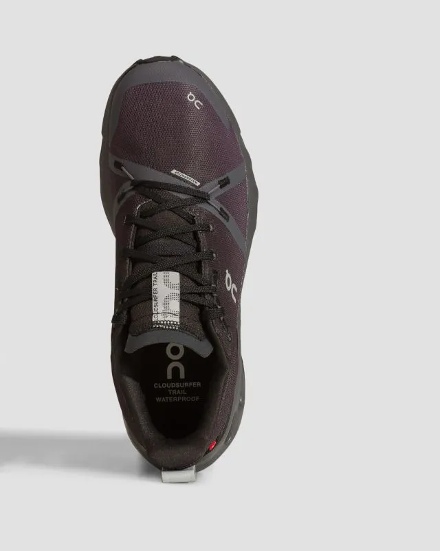 Scarpe impermeabili da trail da donna On Running Cloudsurfer Trail