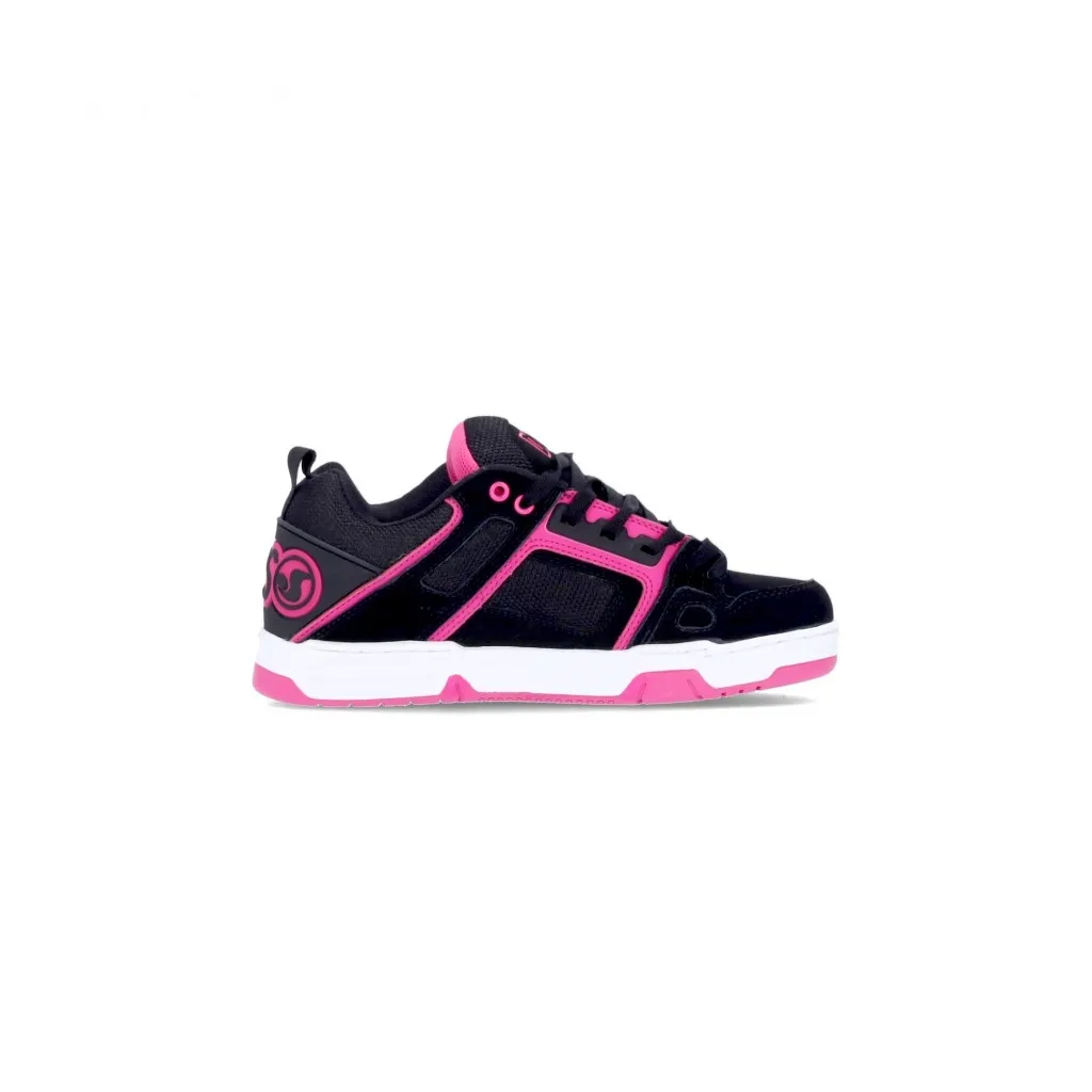 scarpe skate donna comanche BLACK/PINK/WHITE NUBUCK