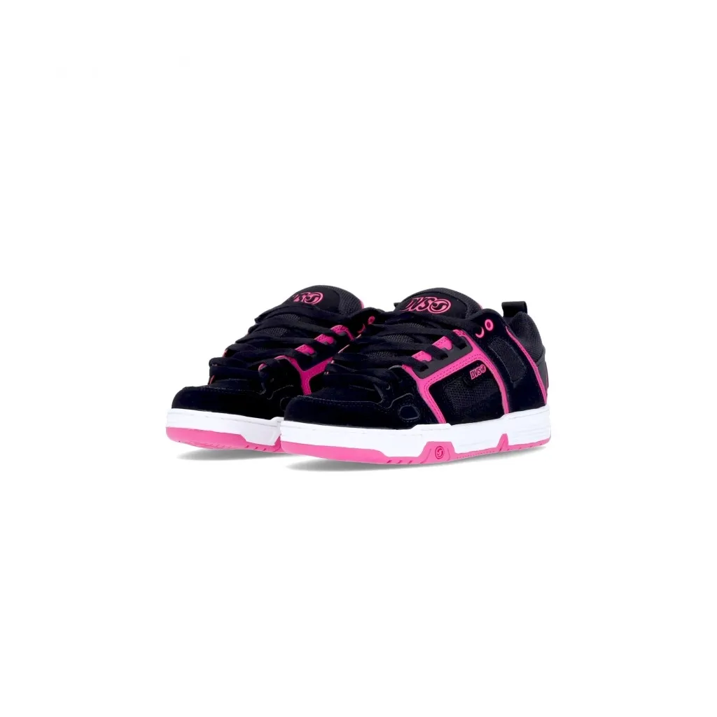 scarpe skate donna comanche BLACK/PINK/WHITE NUBUCK