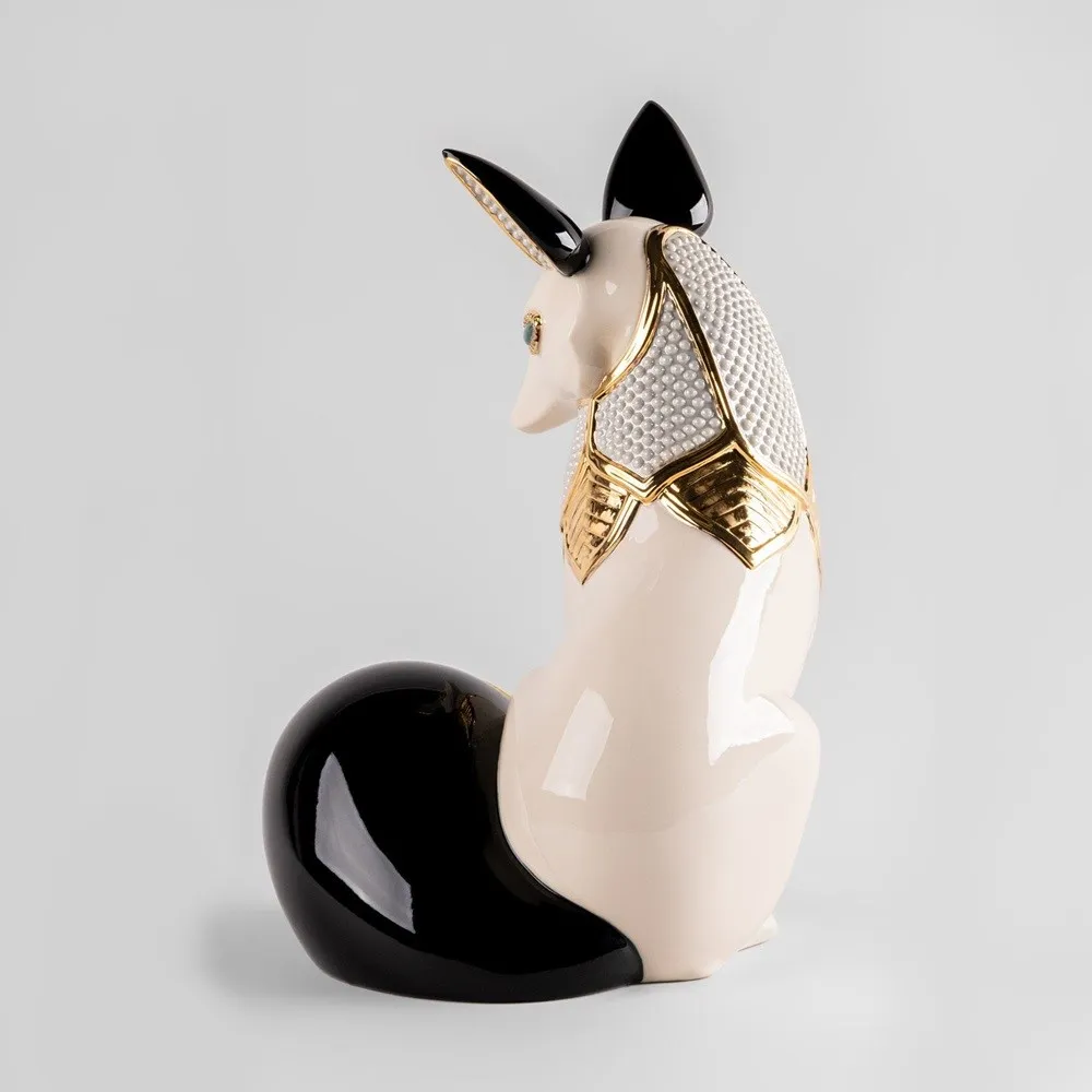 Scultura Volpe Gioiello Lladrò