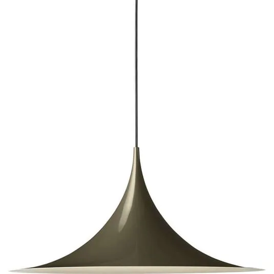 Semi Lampada a Sospensione Ø60 Lucido Dark Cocoa - GUBI | Acquista online