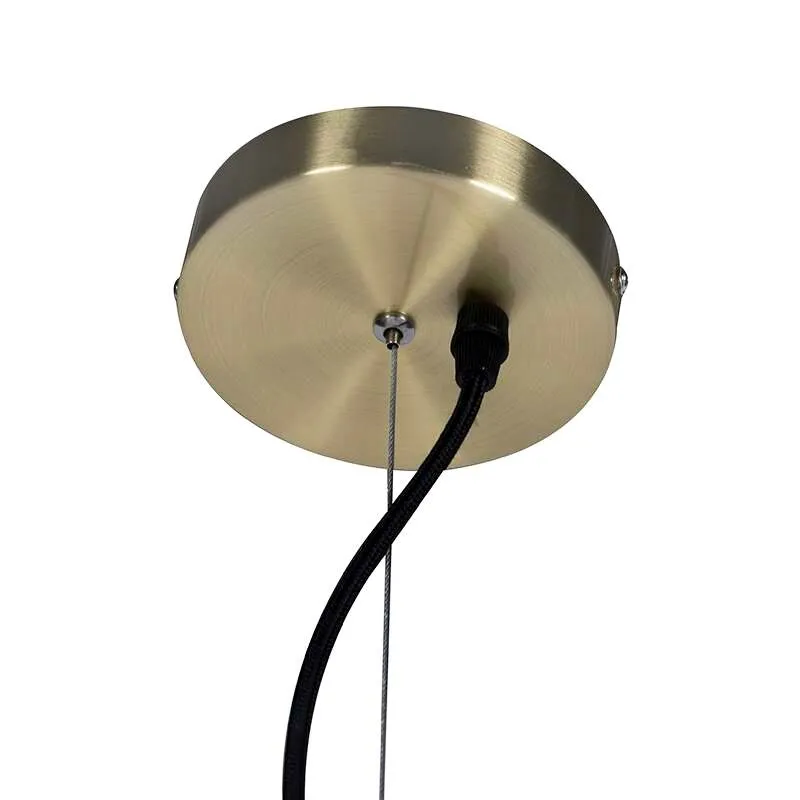 Smart Scandinavische hanglamp opaal glas 50 cm incl. Wifi A60- Ball 50