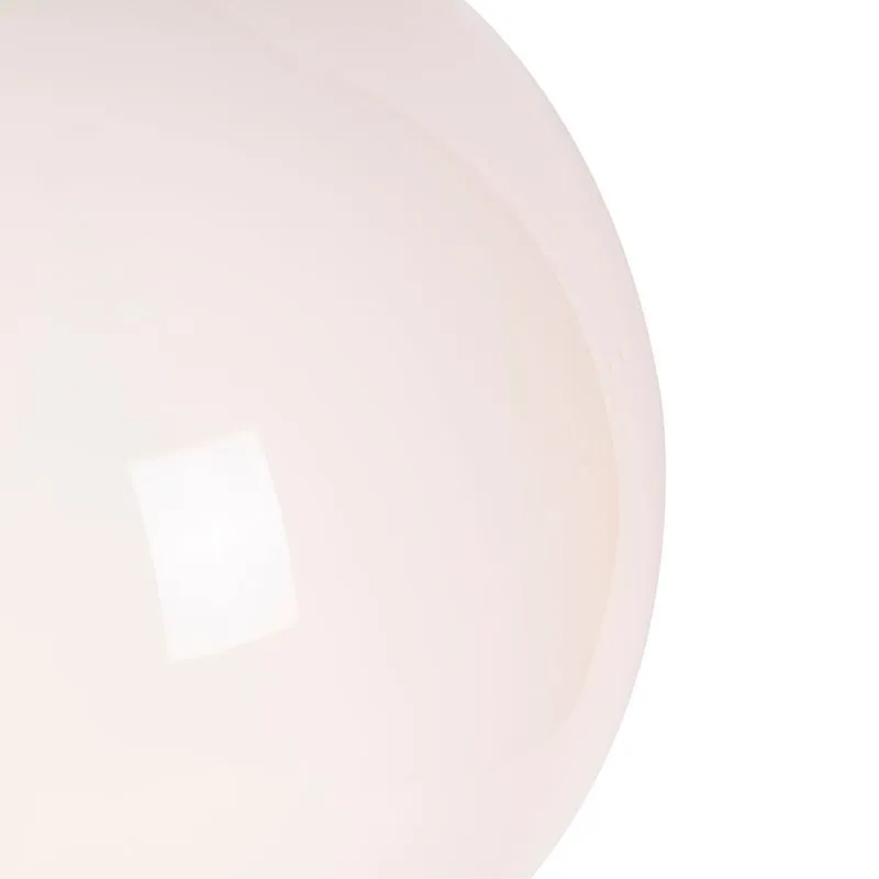 Smart Scandinavische hanglamp opaal glas 50 cm incl. Wifi A60- Ball 50