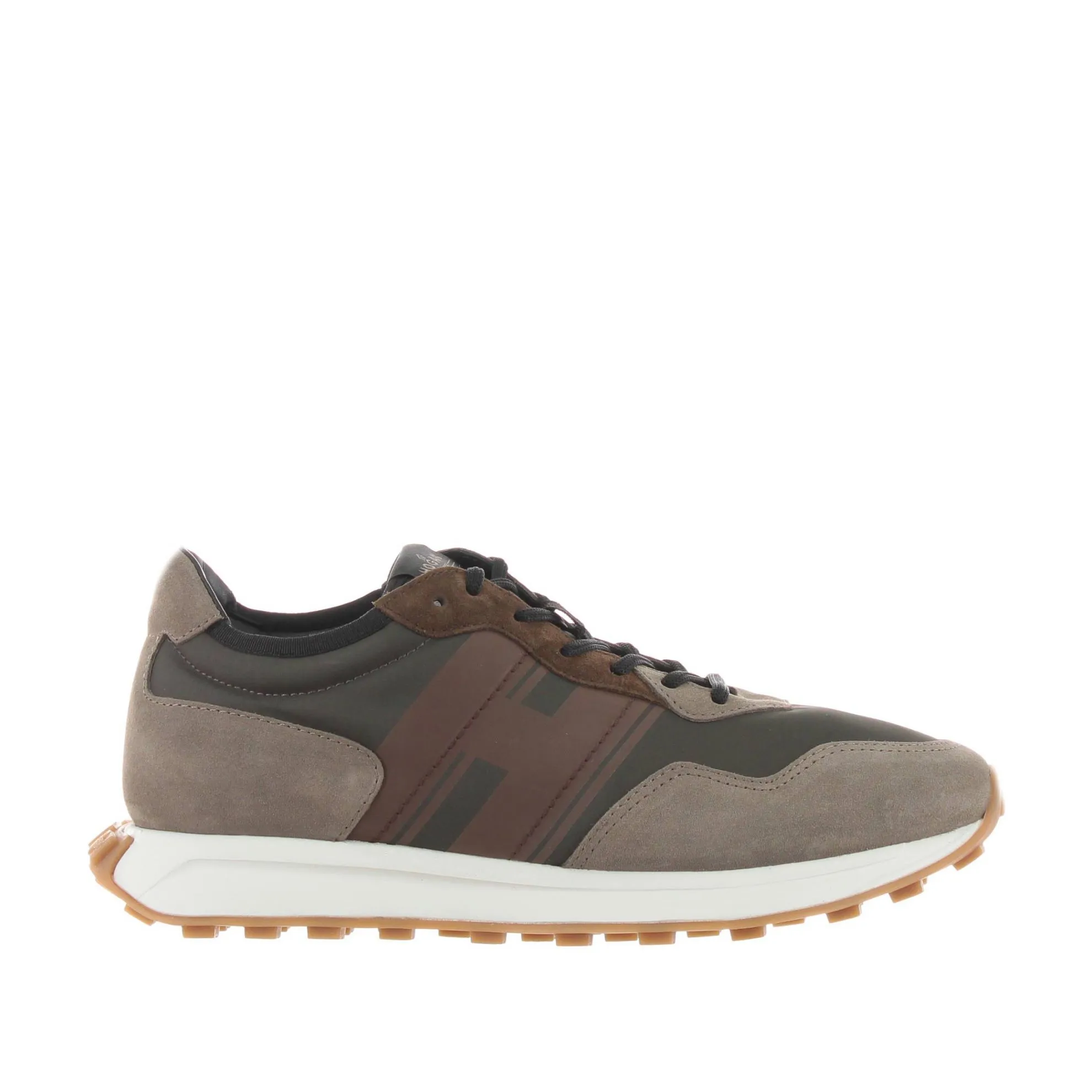 Sneaker h601 in pelle scamosciata