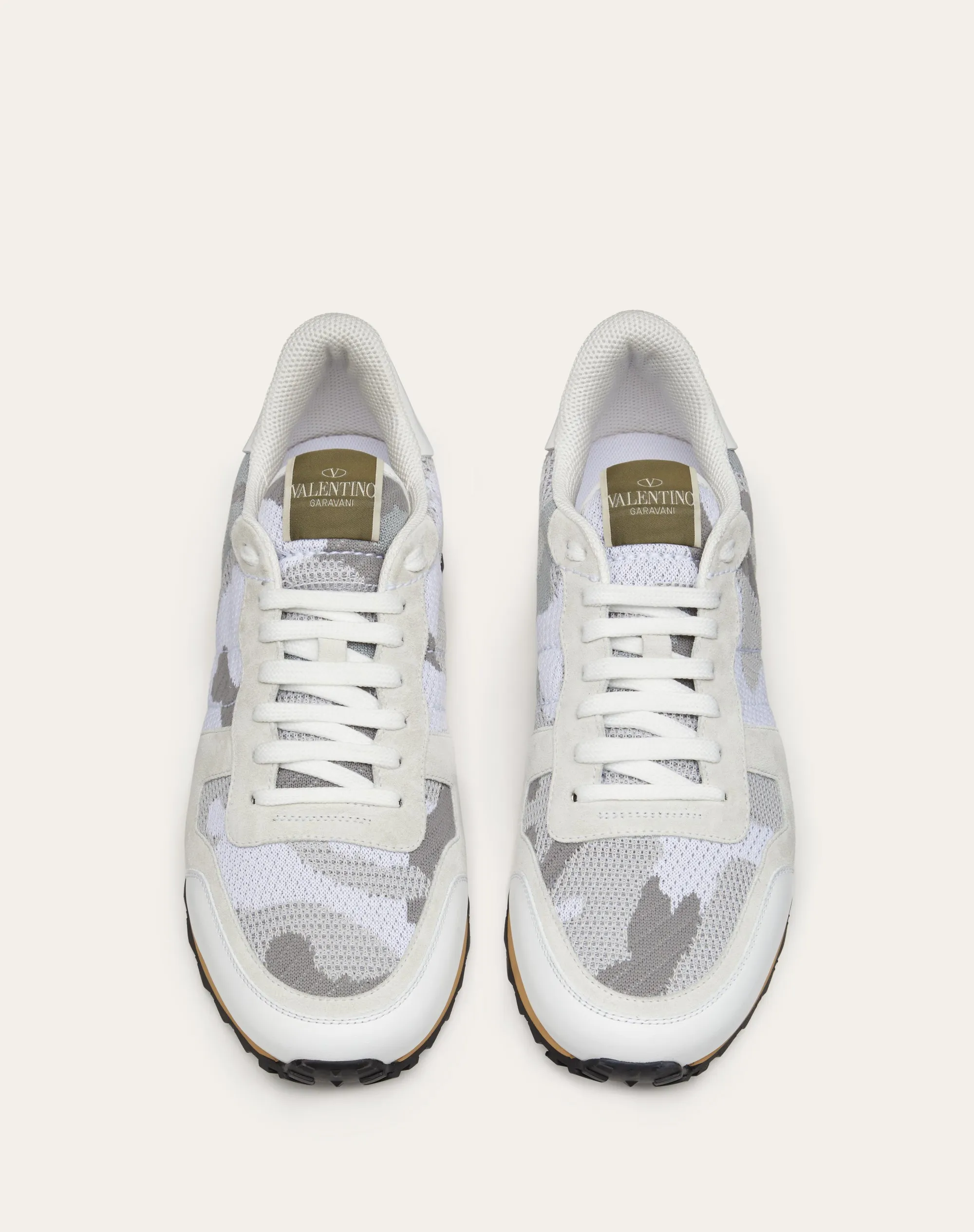 SNEAKER ROCKRUNNER CAMOUFLAGE IN TESSUTO-RETE