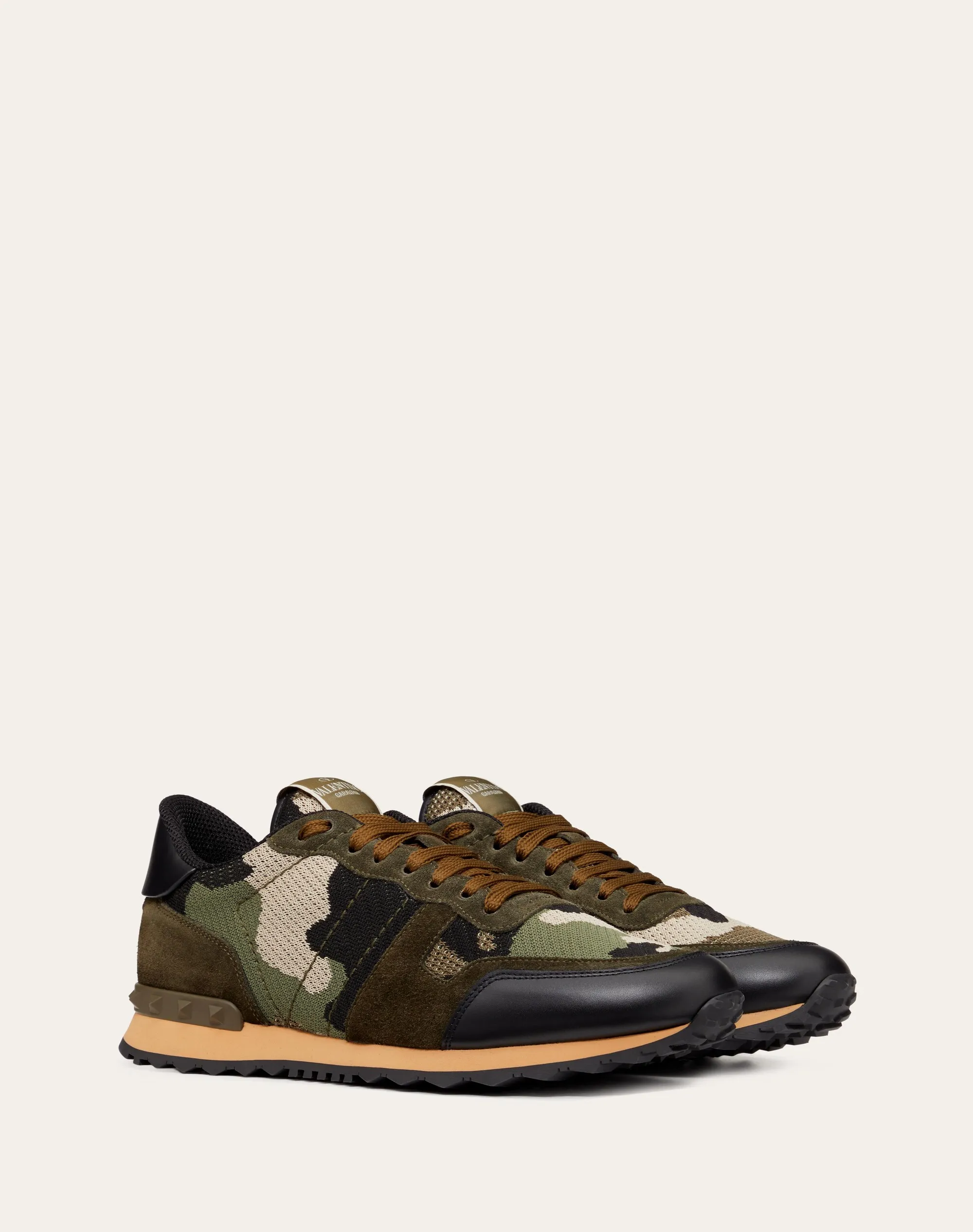 SNEAKER ROCKRUNNER CAMOUFLAGE IN TESSUTO-RETE