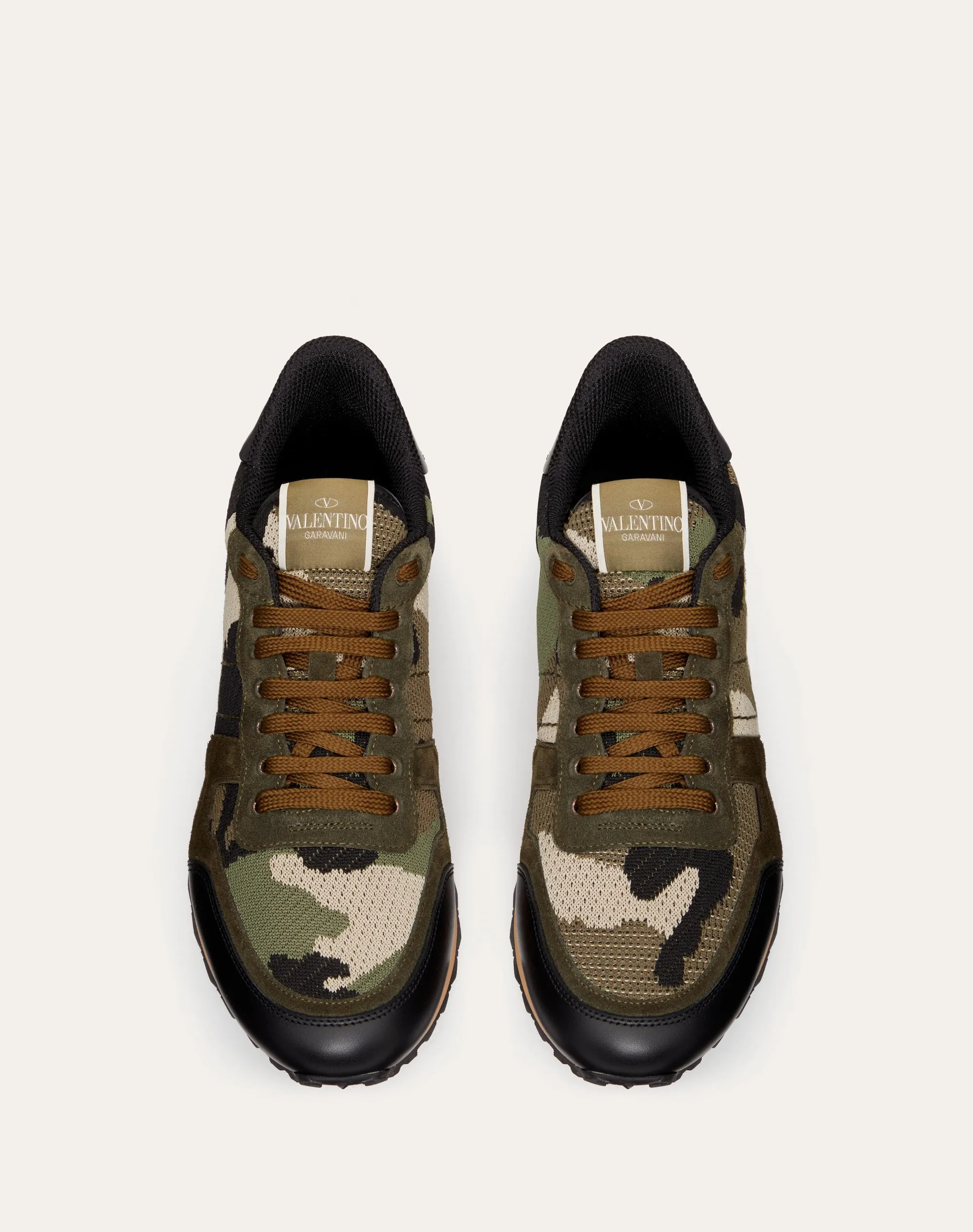 SNEAKER ROCKRUNNER CAMOUFLAGE IN TESSUTO-RETE