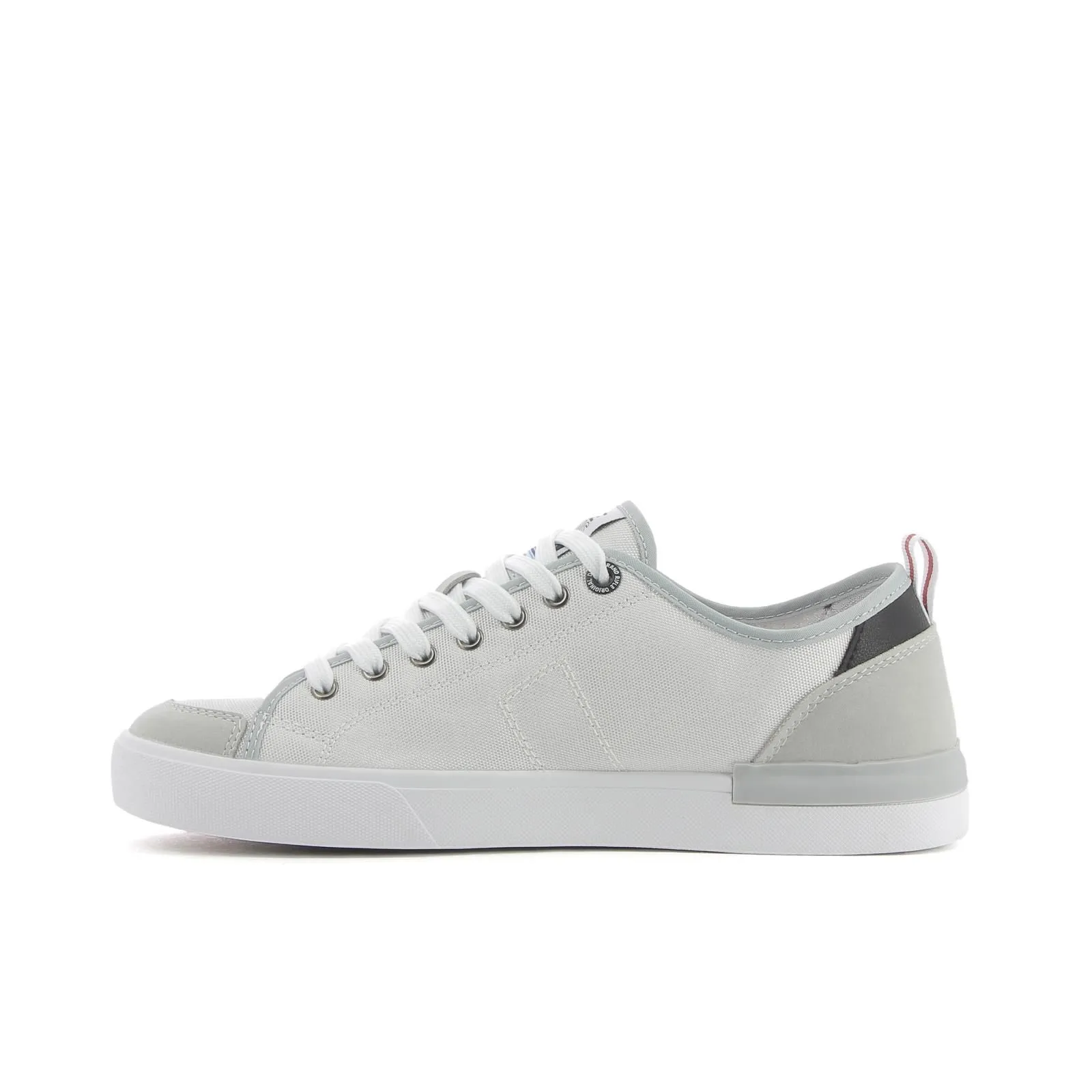 Sneakers bianche in tessuto da uomo