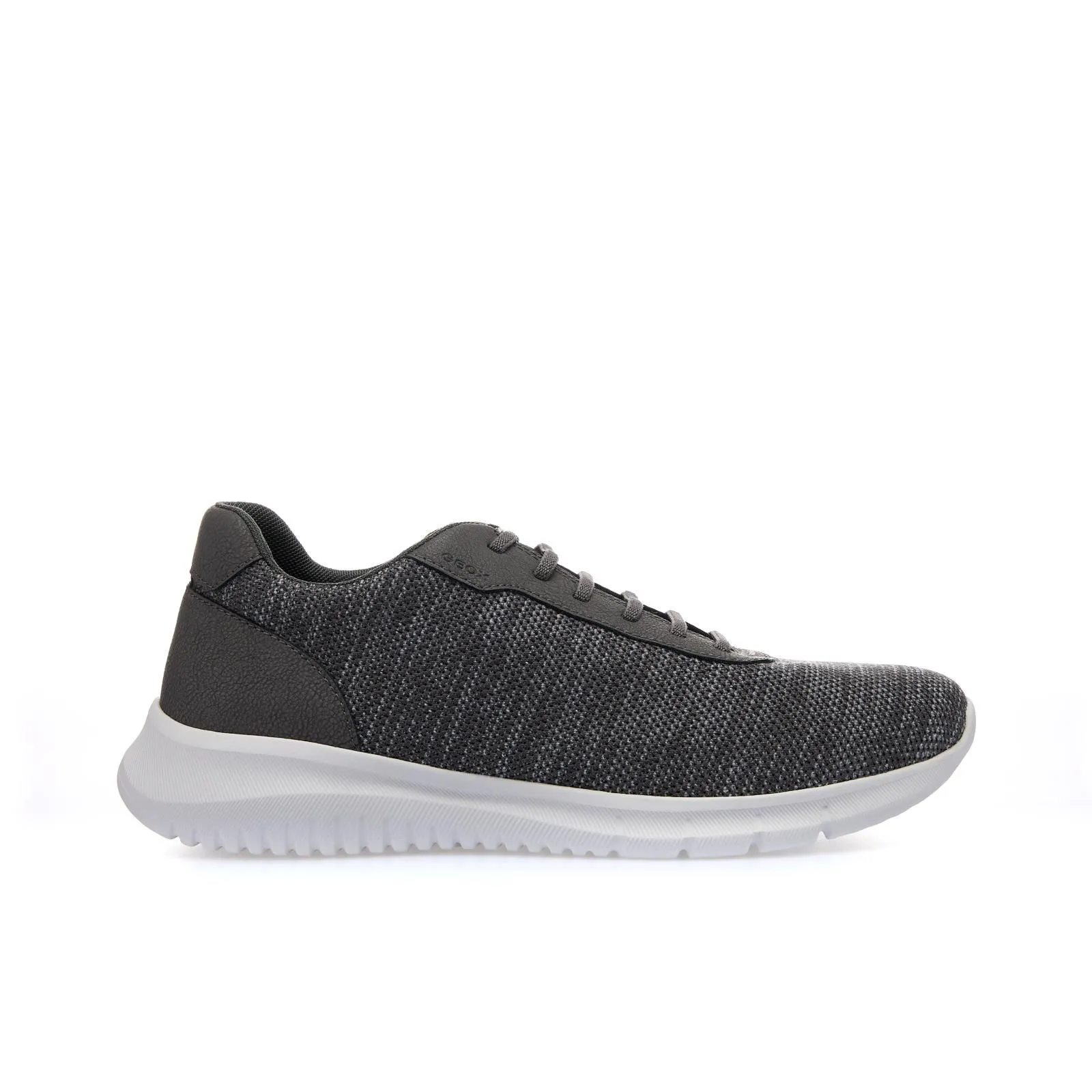 Sneakers grigie in tessuto