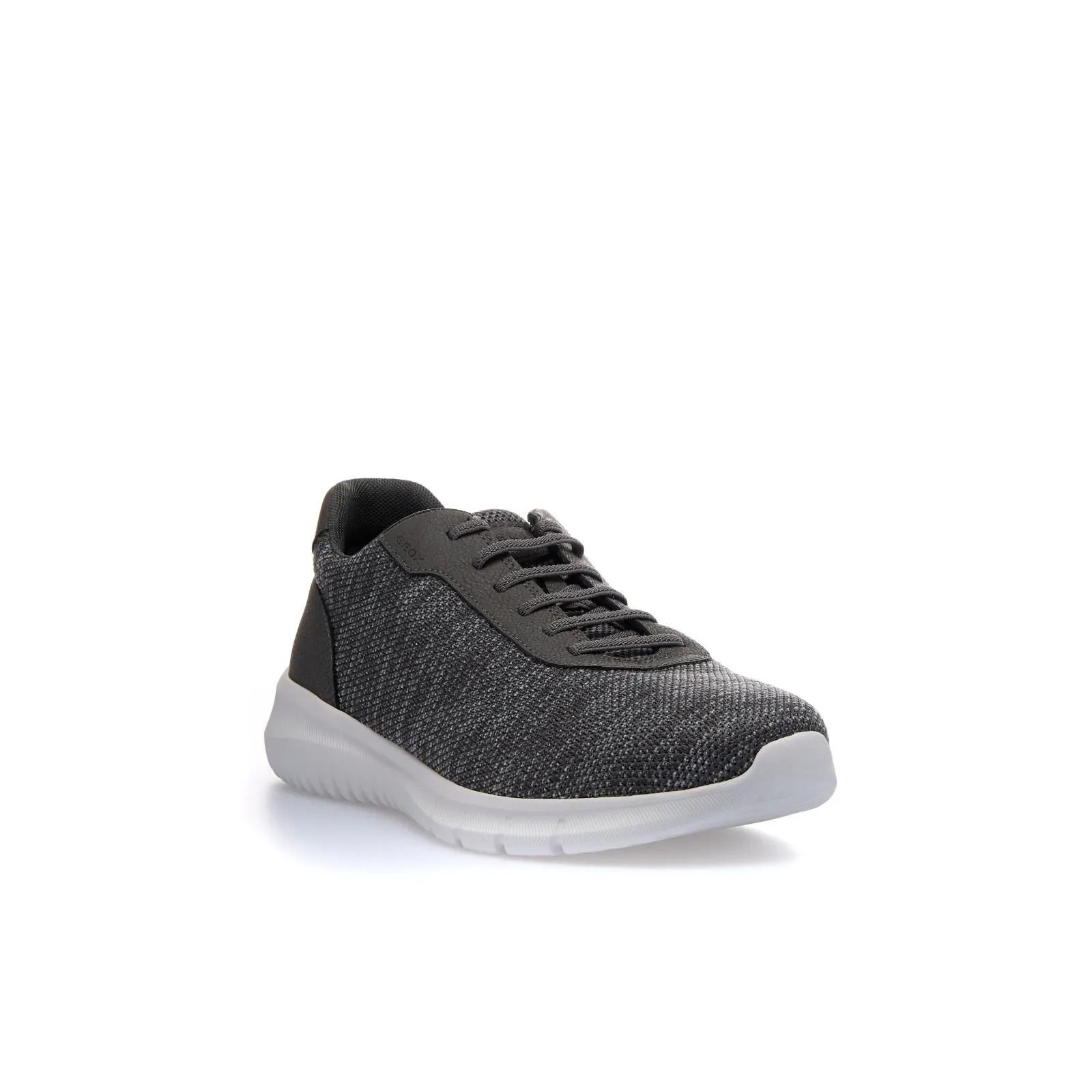 Sneakers grigie in tessuto