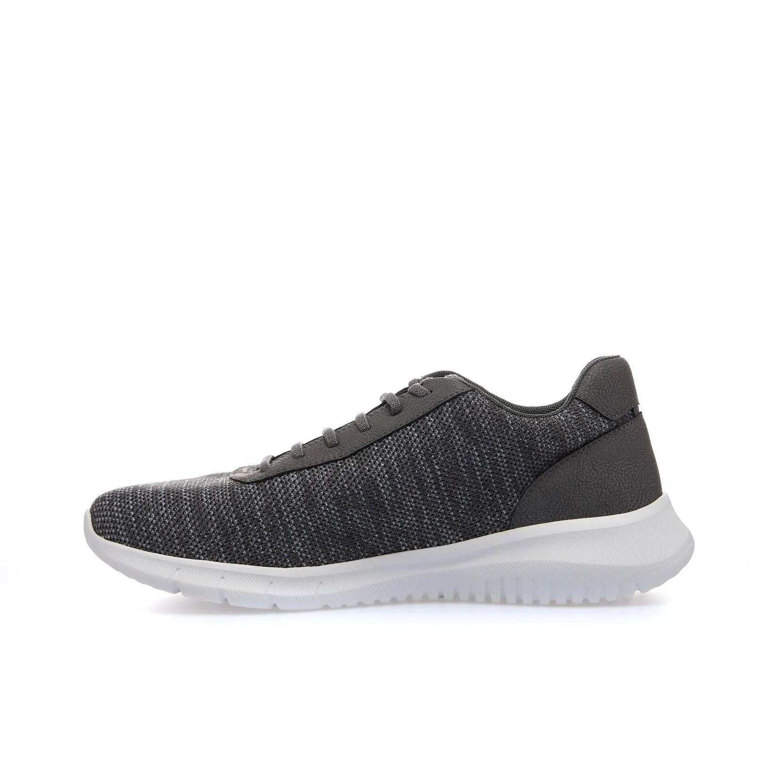 Sneakers grigie in tessuto