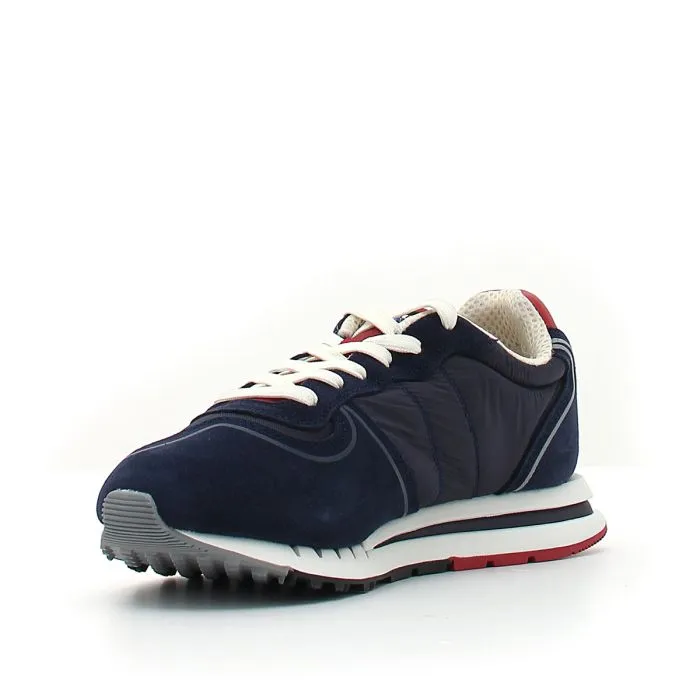 SNEAKERS IN CAMOSCIO E TESSUTO