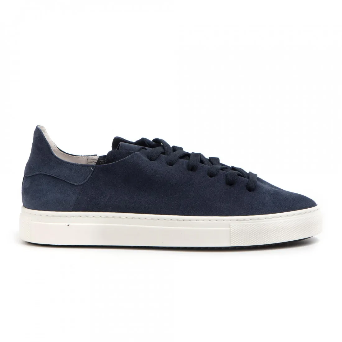 Sneakers in pelle scamosciata blu