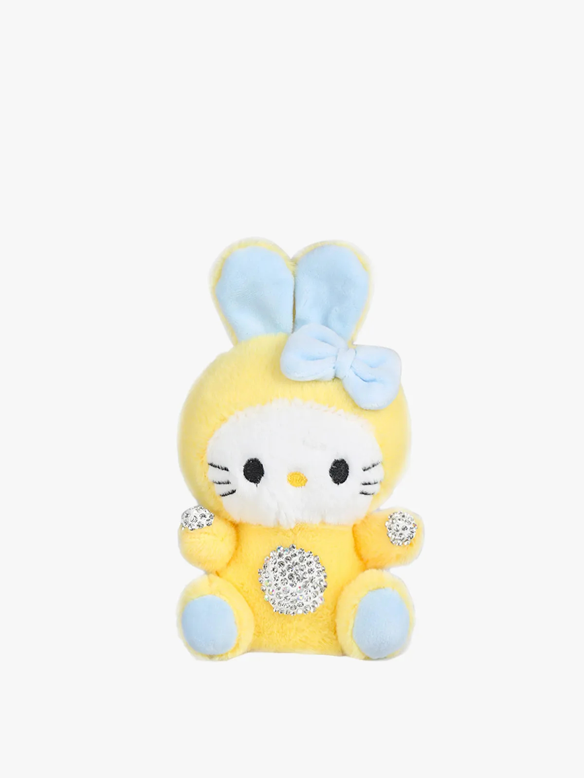 Solada Porte-clés peluche avec strass
