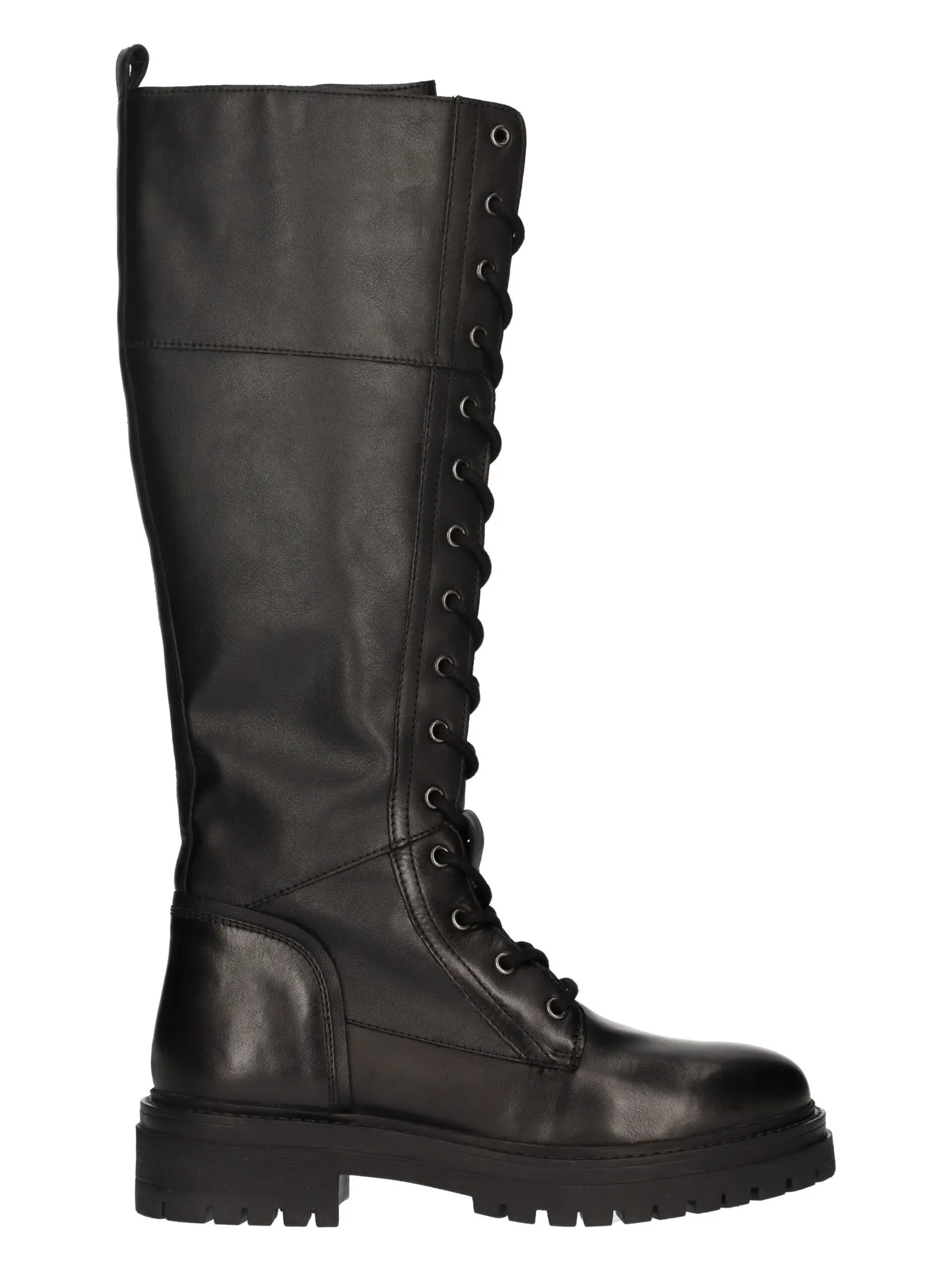 Stivale stringato Geox Iridea da donna nero