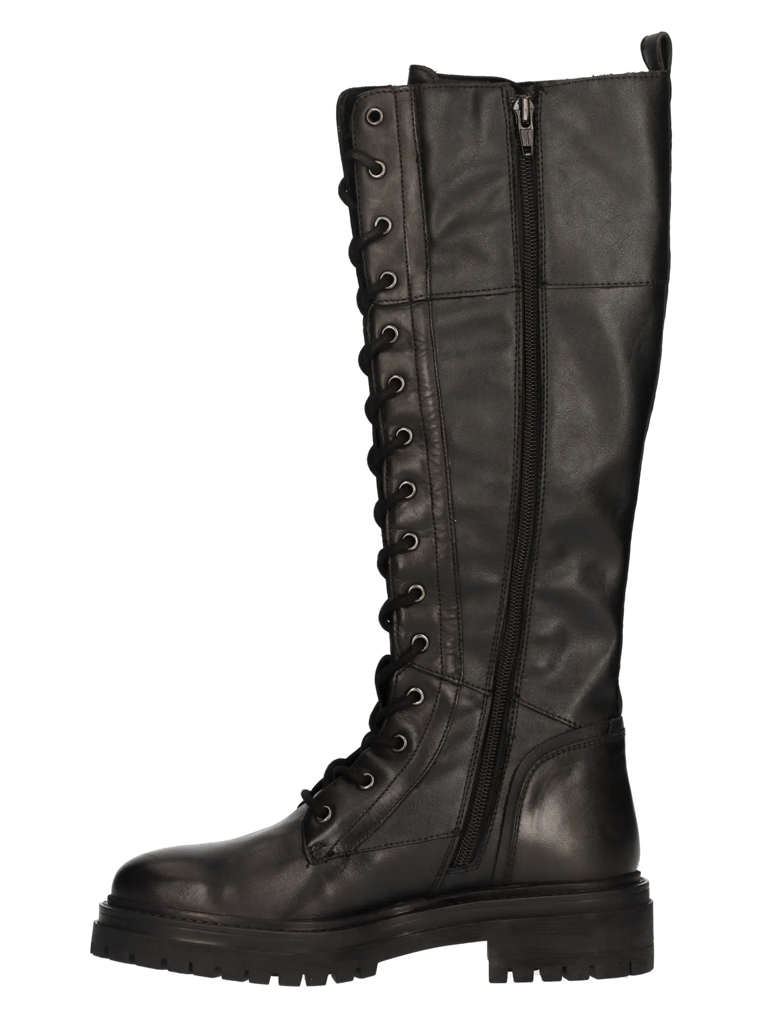 Stivale stringato Geox Iridea da donna nero