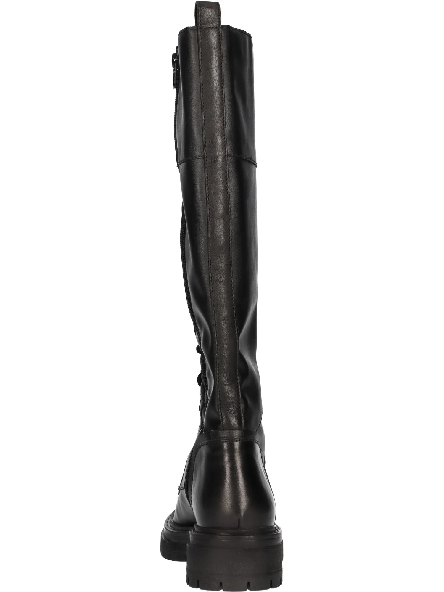Stivale stringato Geox Iridea da donna nero