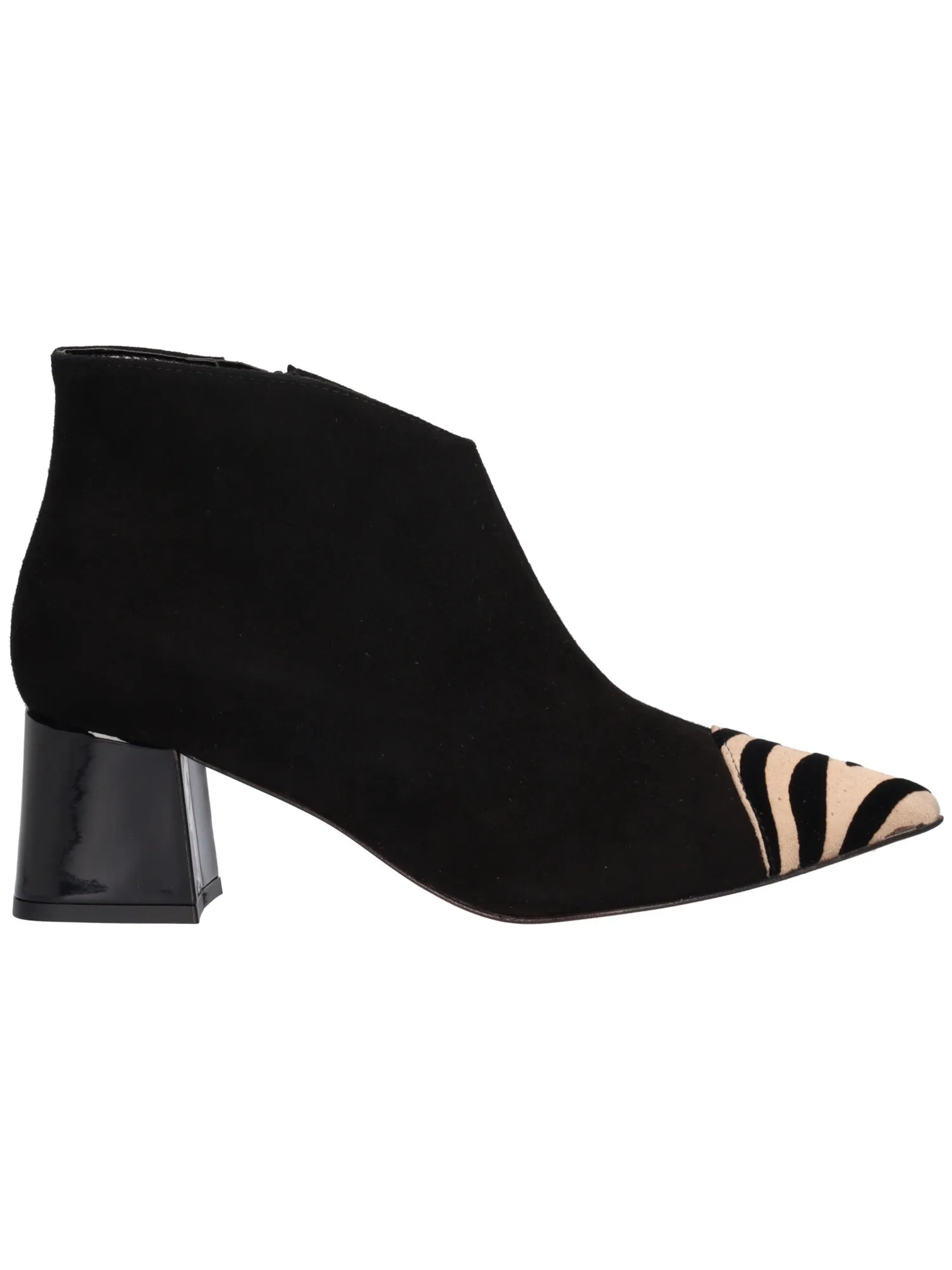 Stivaletto tacco largo Linea Uno da donna nero