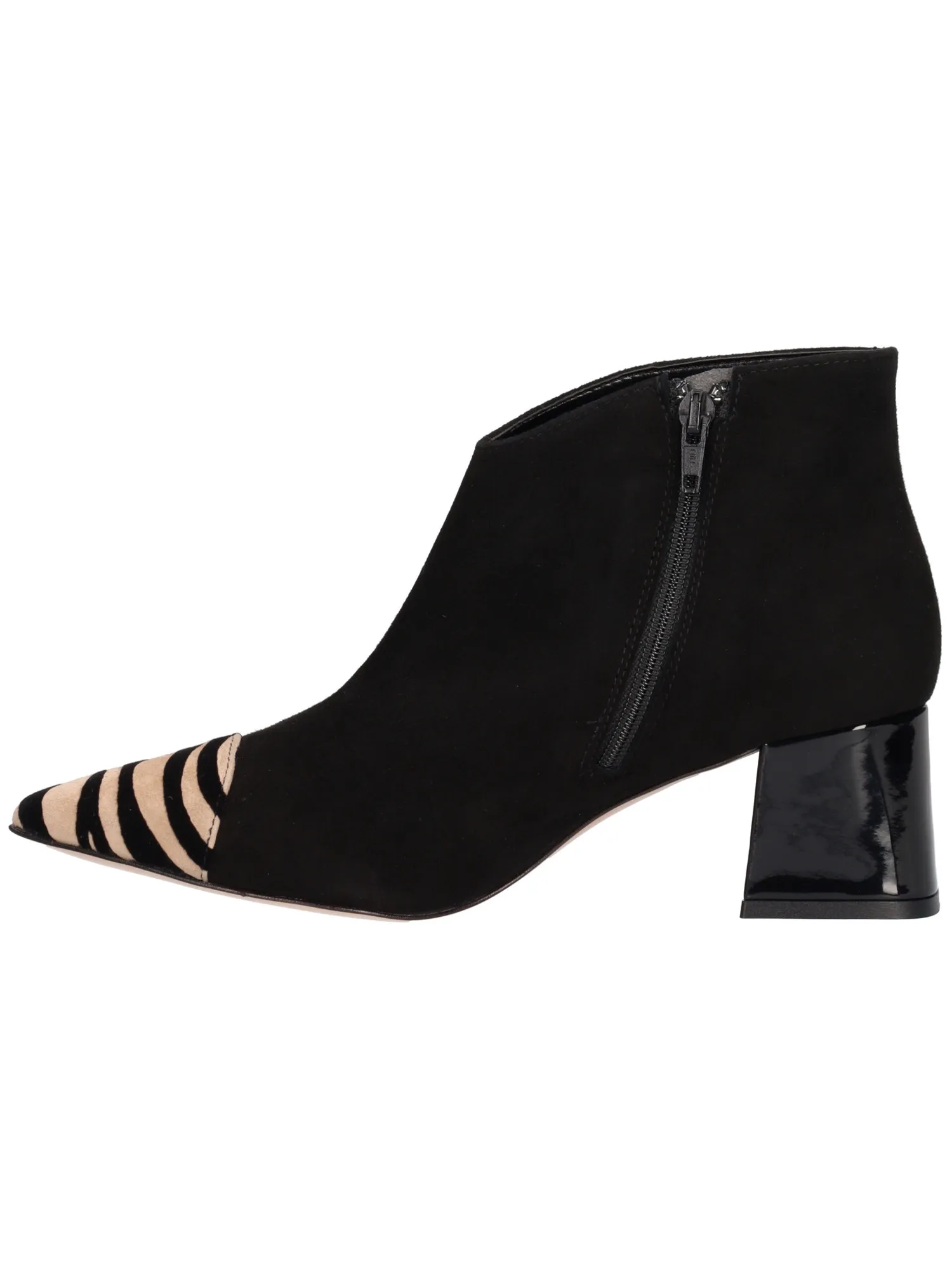 Stivaletto tacco largo Linea Uno da donna nero
