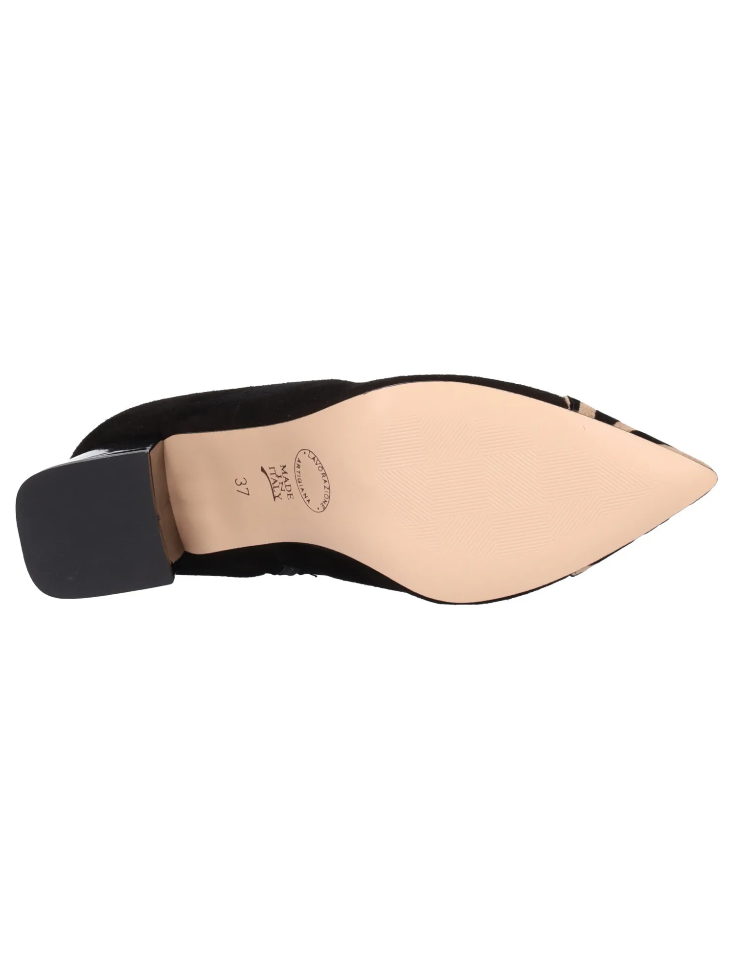 Stivaletto tacco largo Linea Uno da donna nero