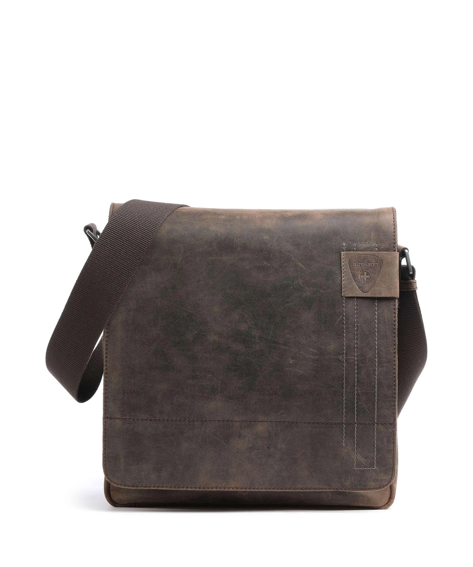  Strellson Richmond Borsa a spalla pelle marrone scuro  