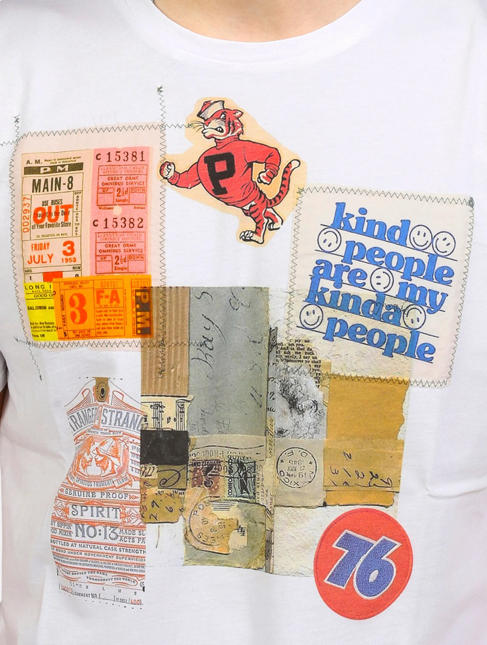 t-shirt BOB KINDVR0271BIANCO